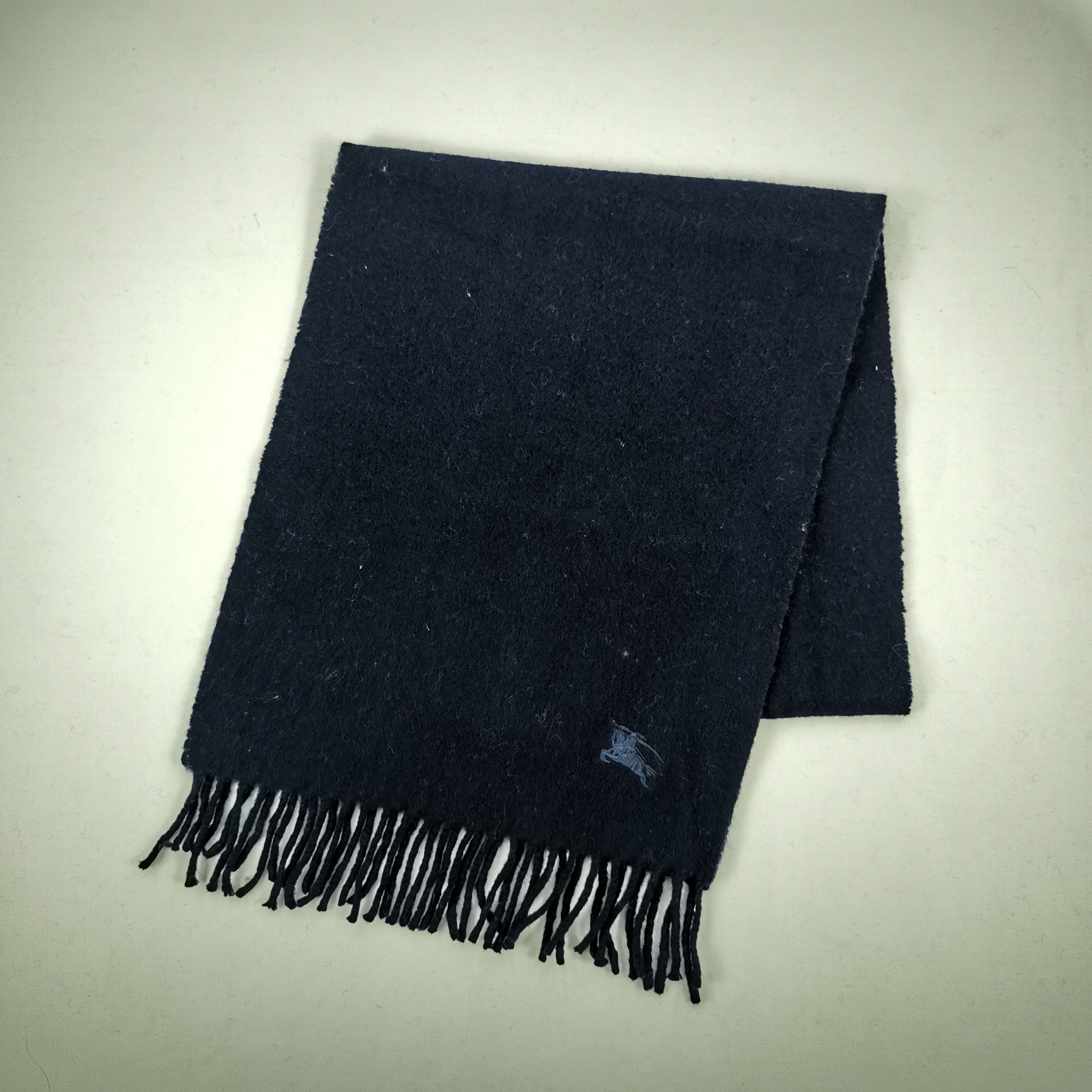 Burberry × Vintage Vintage Burberry Scarf Wool Cashmere Scarves. Size ONE SIZE - 3 Thumbnail