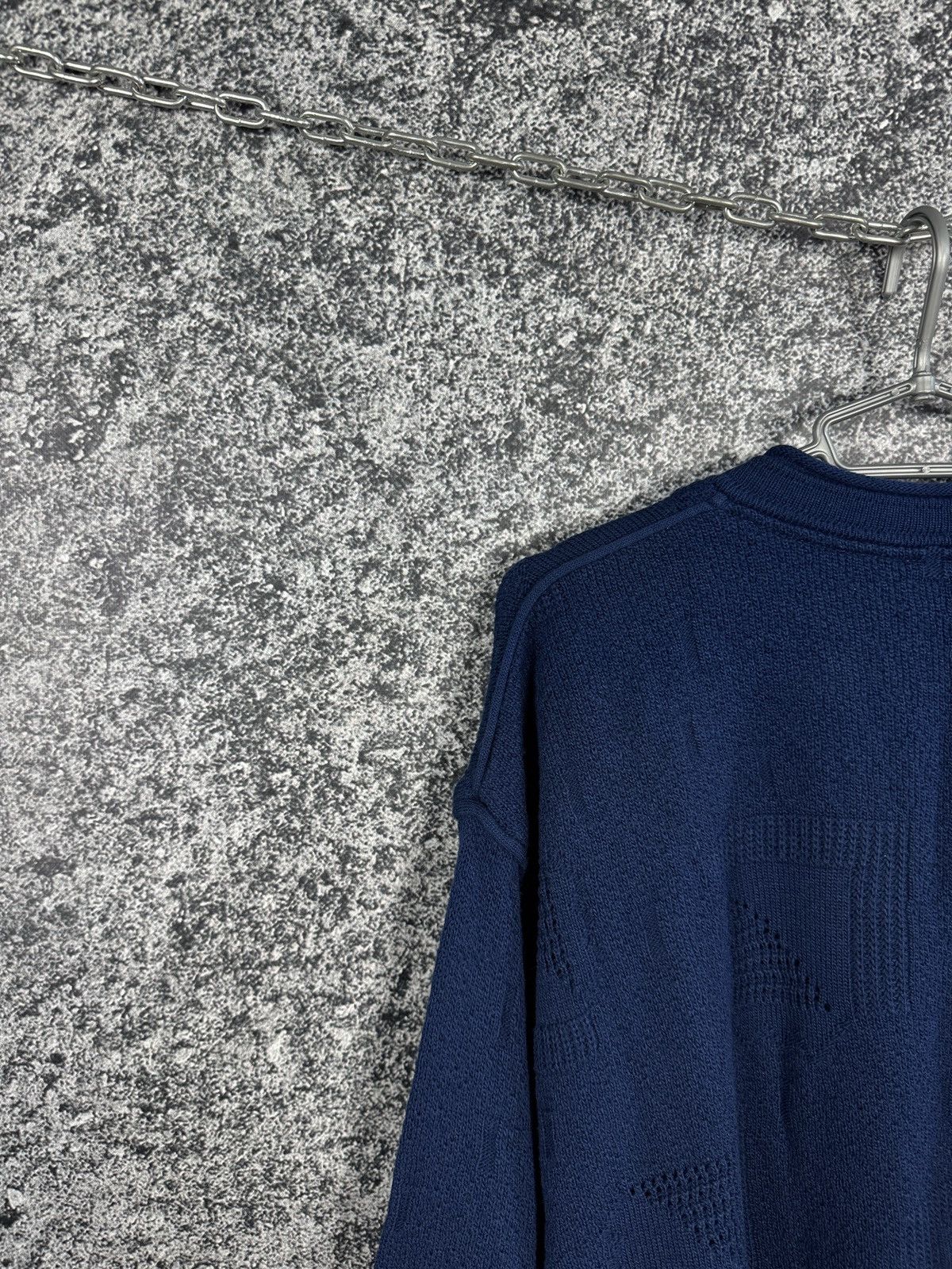 Carlo Colucci Carlo Colucci Vintage V-Neck Wool Sweater Jumper Size 56 Size US XL / EU 56 / 4 - 12 Thumbnail