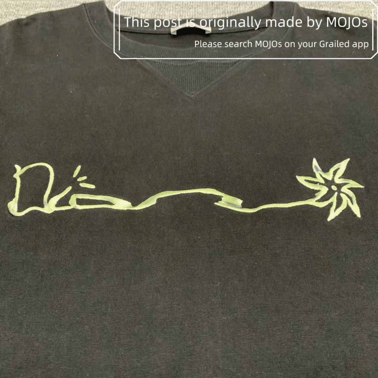 Dior × Travis Scott Dior x Travis Scott Stitch Tee Mojos152629 Size US L / EU 52-54 / 3 - 5 Thumbnail