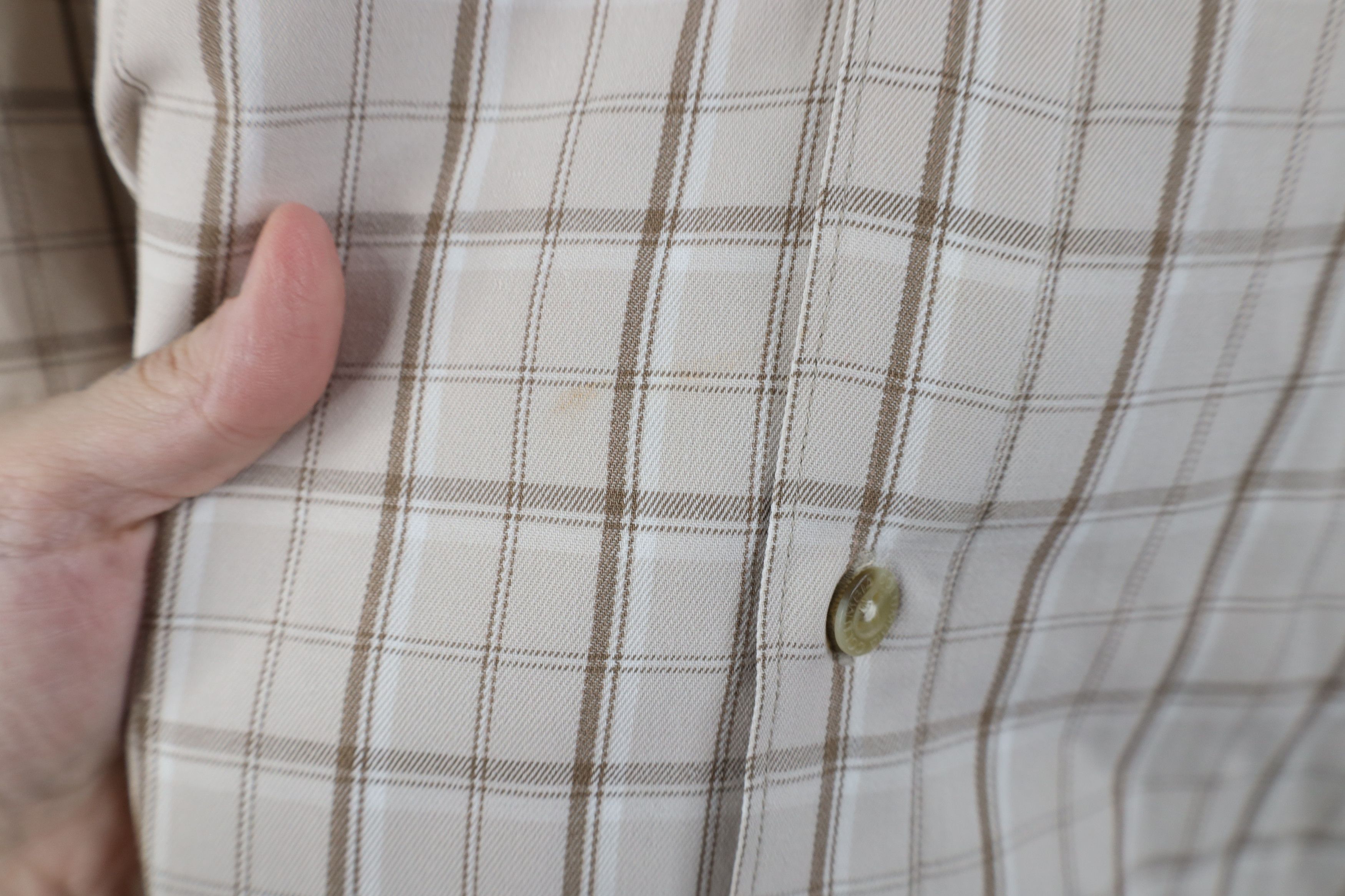Columbia × Vintage Vintage Columbia Faded Collared Button Down Shirt Plaid Size US M / EU 48-50 / 2 - 7 Thumbnail