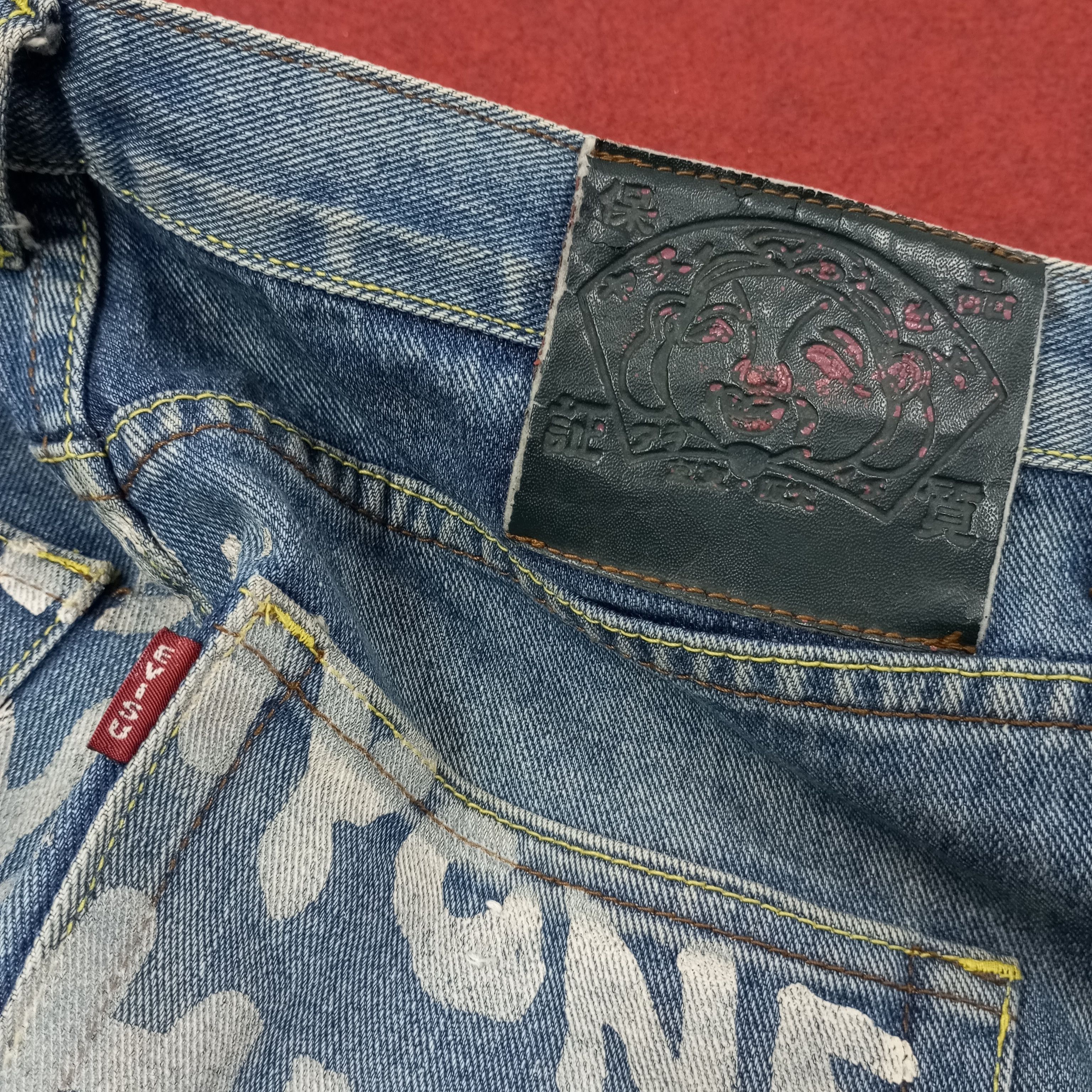 Japanese Brand Evisu X Doraemon Japanese Brand Custom Daicock Jeans c244n25 Size US 32 / EU 48 - 15 Thumbnail