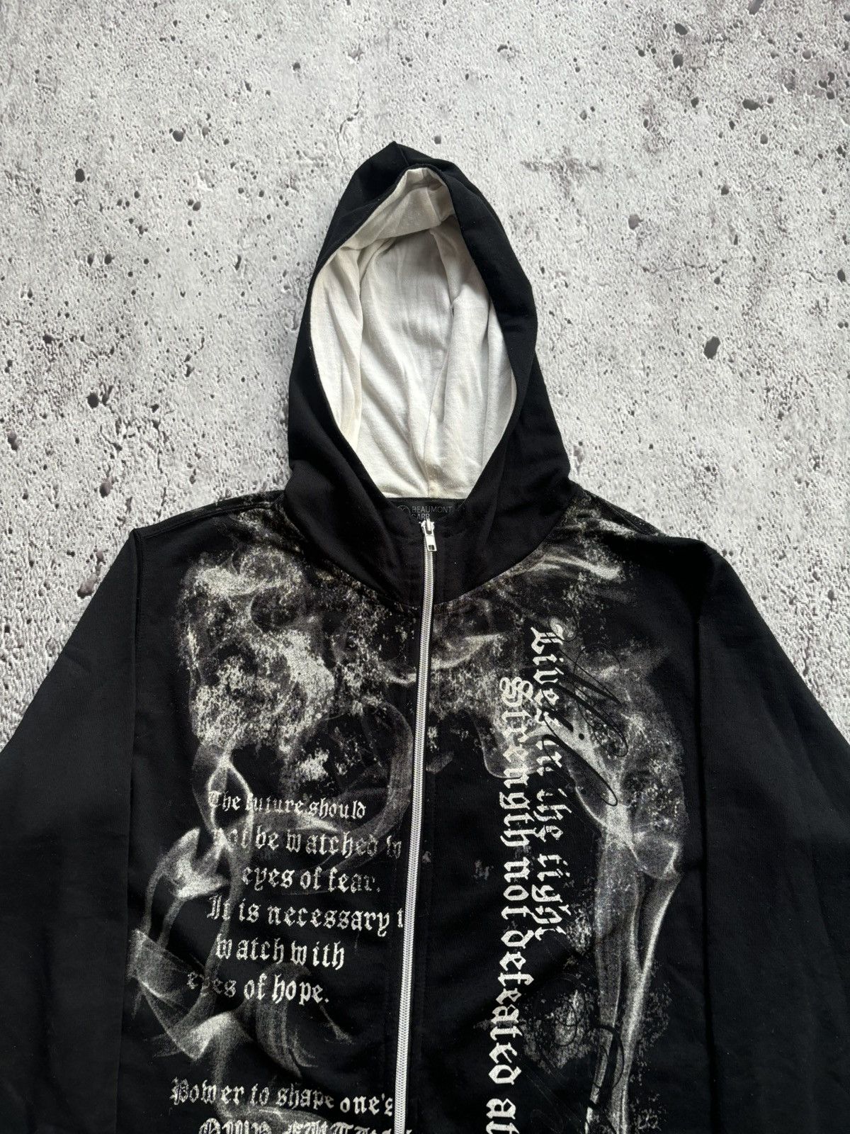 If Six Was Nine Y2k Beaumont carr Ifsixwasnine style zip hoodie Size US L / EU 52-54 / 3 - 5 Thumbnail
