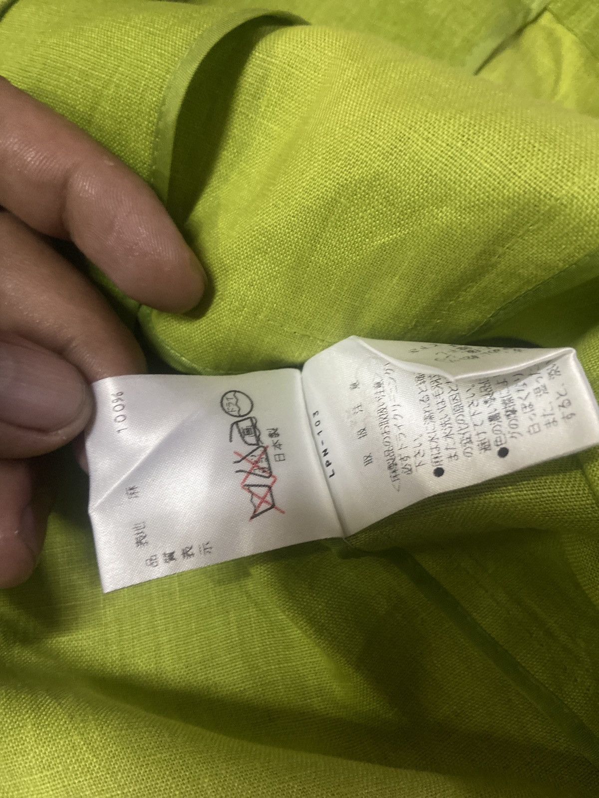 Givenchy 👘SALE👘GLAMOUR BY GIVENCHY LINEN FABRIC MADE IN JAPAN Size M / US 6-8 / IT 42-44 - 9 Thumbnail