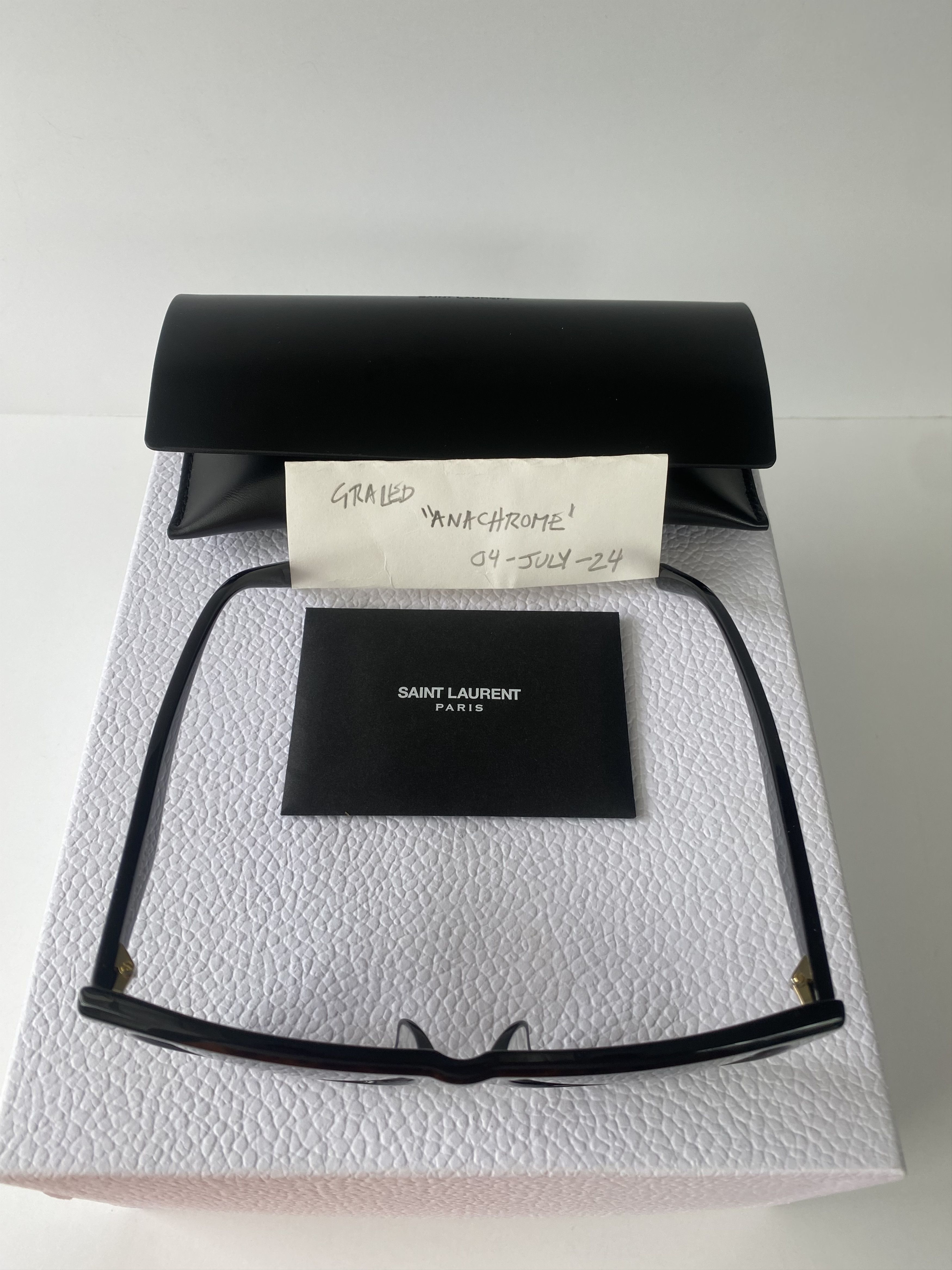 Saint Laurent Paris Saint Laurent Monogram sunglasses Size ONE SIZE - 7 Thumbnail