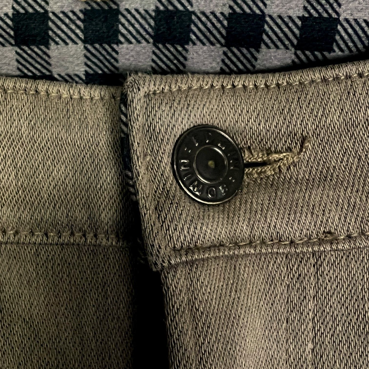 Edwin Men's Edwin 503 Wild Fire Jeans Brown Denim Japan 29 x 28 Size US 29 - 3 Thumbnail