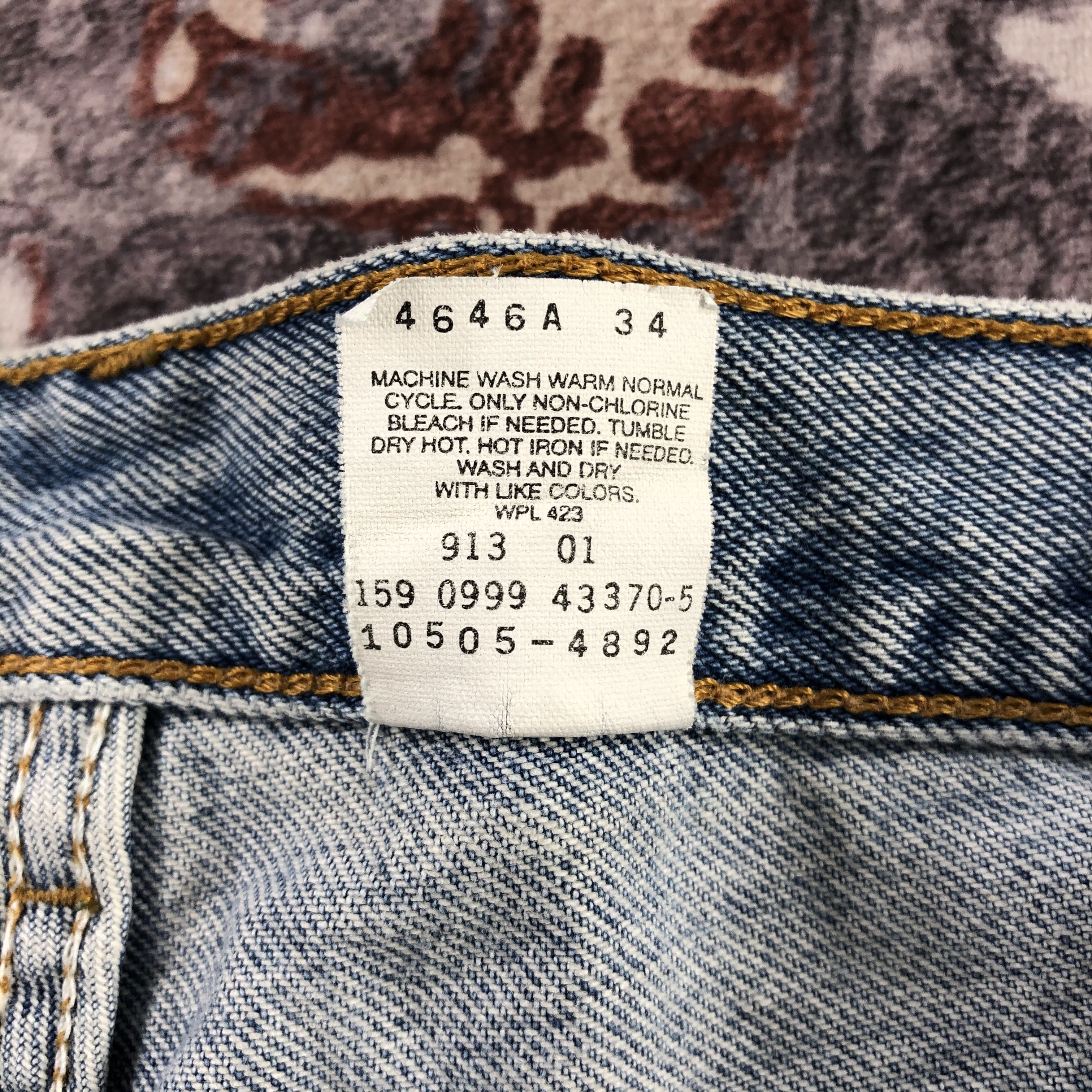Levi's × Vintage 90s Vintage Blue Wash Levis 505 Jeans-JM3124 Size US 29 - 11 Thumbnail