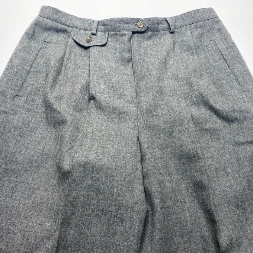 Ralph Lauren Lauren Ralph Lauren 100% Worsted Wool Dress Pants Women's 14 Lined Straight Leg Size 36" / US 14 / IT 50 - 4 Thumbnail