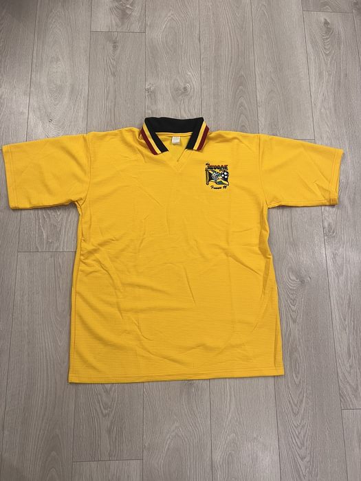 Vintage Vintage 90s Jamaica The Reggae Boys Soccer Jersey Kit France ...