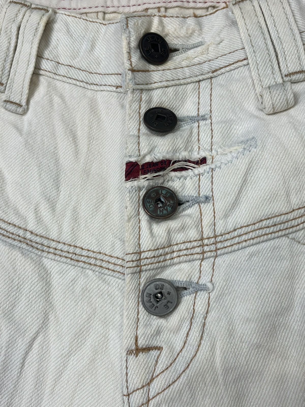 Marithe + Francois Girbaud Vintage Marithe+Francois Girbaud Jeans Straight Cut Size US 31 - 13 Thumbnail