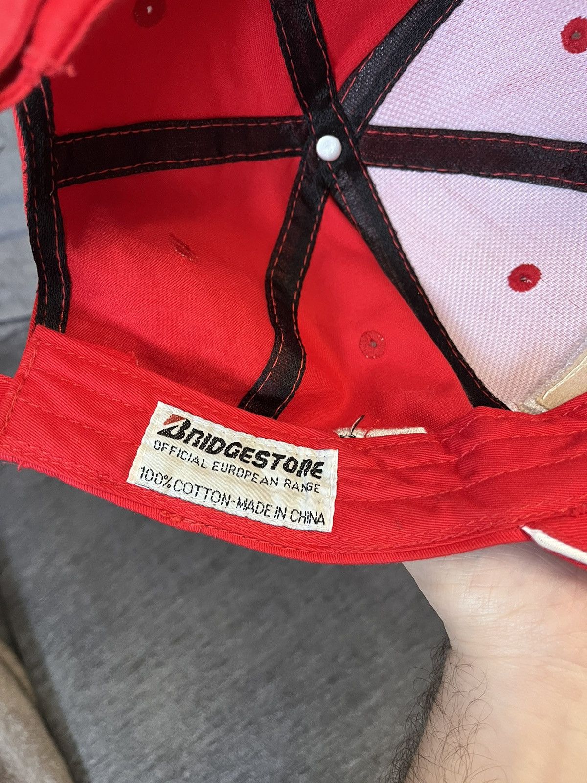 Formula 1 Bridgestone Racing Hat Size ONE SIZE - 5 Thumbnail