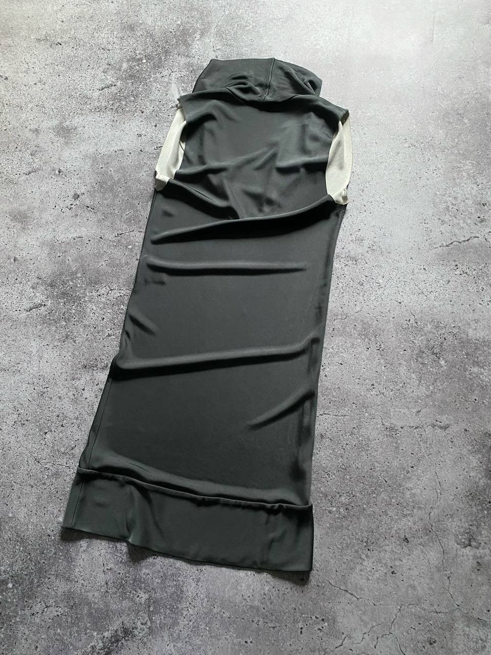 Balenciaga BALENCIAGA COWL NECK ASYMMETRIC SLEEVELESS CHROME GREY DRESS Size M / US 6-8 / IT 42-44 - 10 Thumbnail