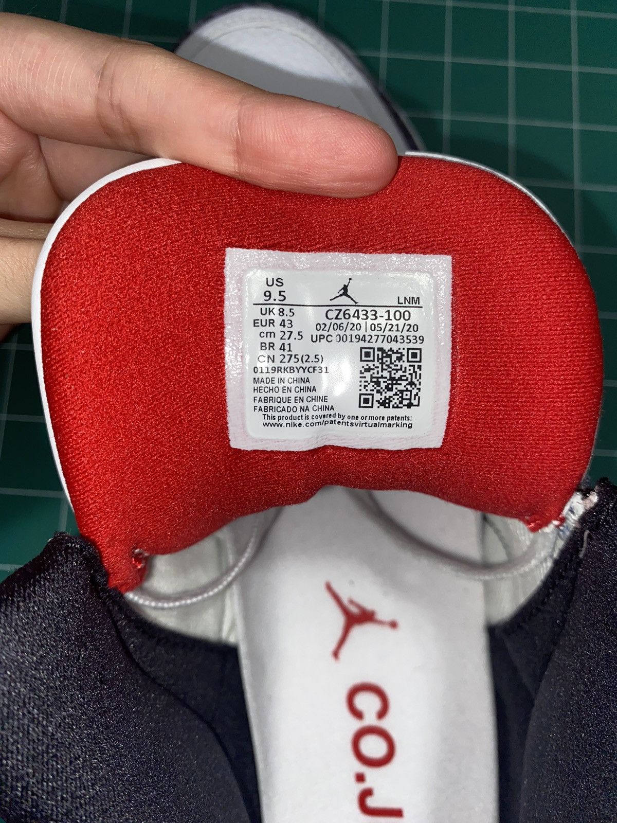 Jordan Brand × Nike Air Jordan 3 SE-T 'Fire Red' Japan Exclusive Size US 9.5 / EU 42-43 - 14 Thumbnail
