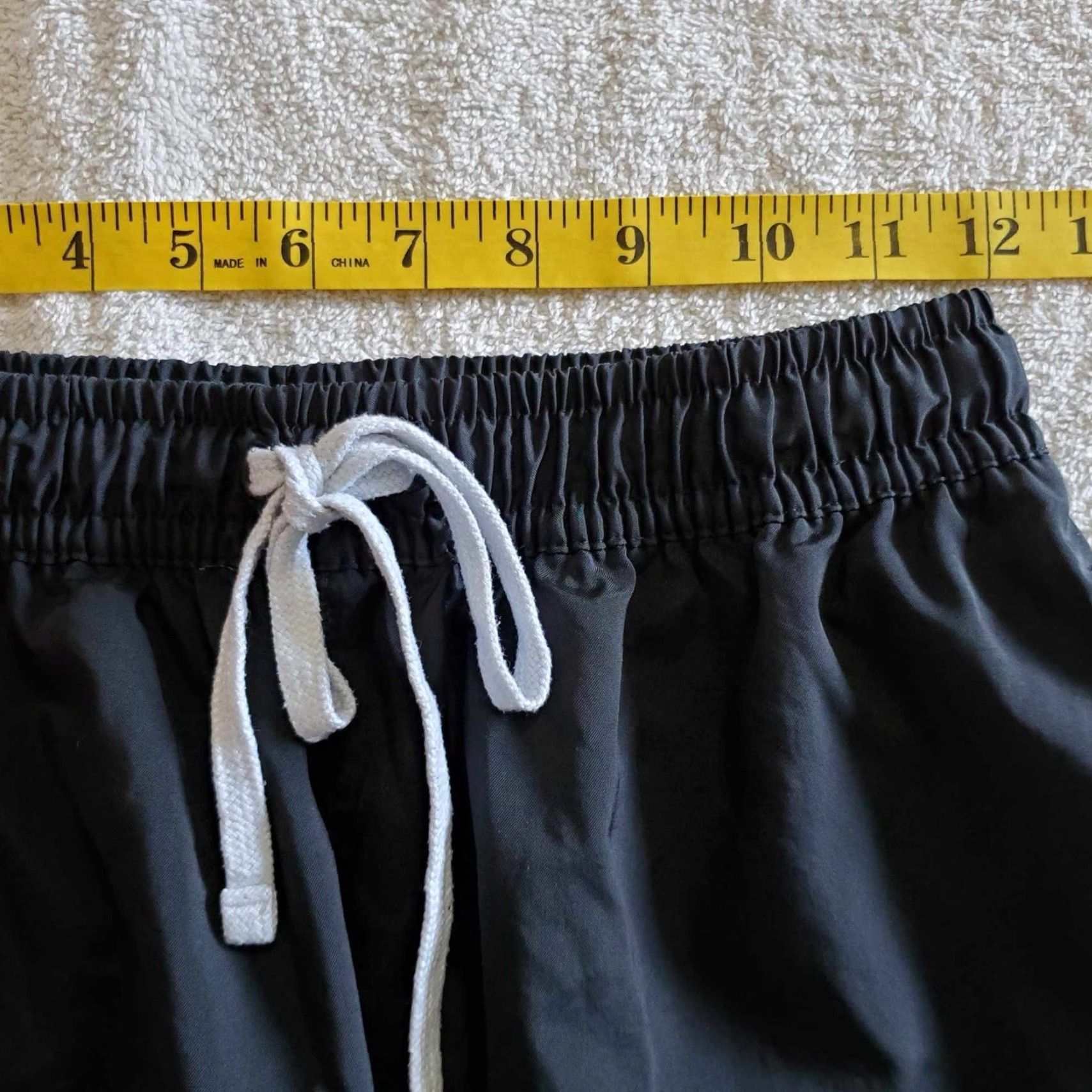 Nike Nike Womens Running Shorts Small Black Lightweight Drawstring Athletic Activewear Size 28" / US 6 / IT 42 - 5 Thumbnail
