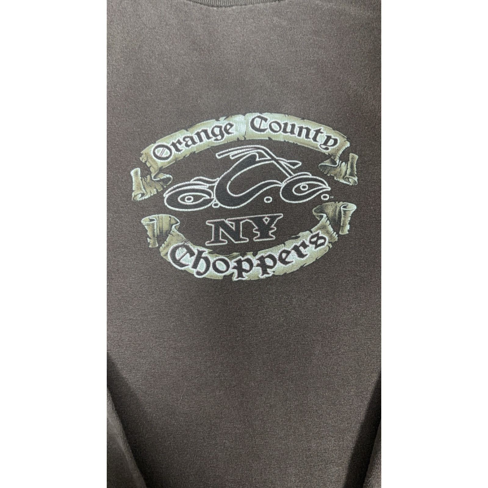 & Other Stories Vintage 90s Orange County Choppers NY Bull Dog Long Sleeve Size US XL / EU 56 / 4 - 8 Thumbnail