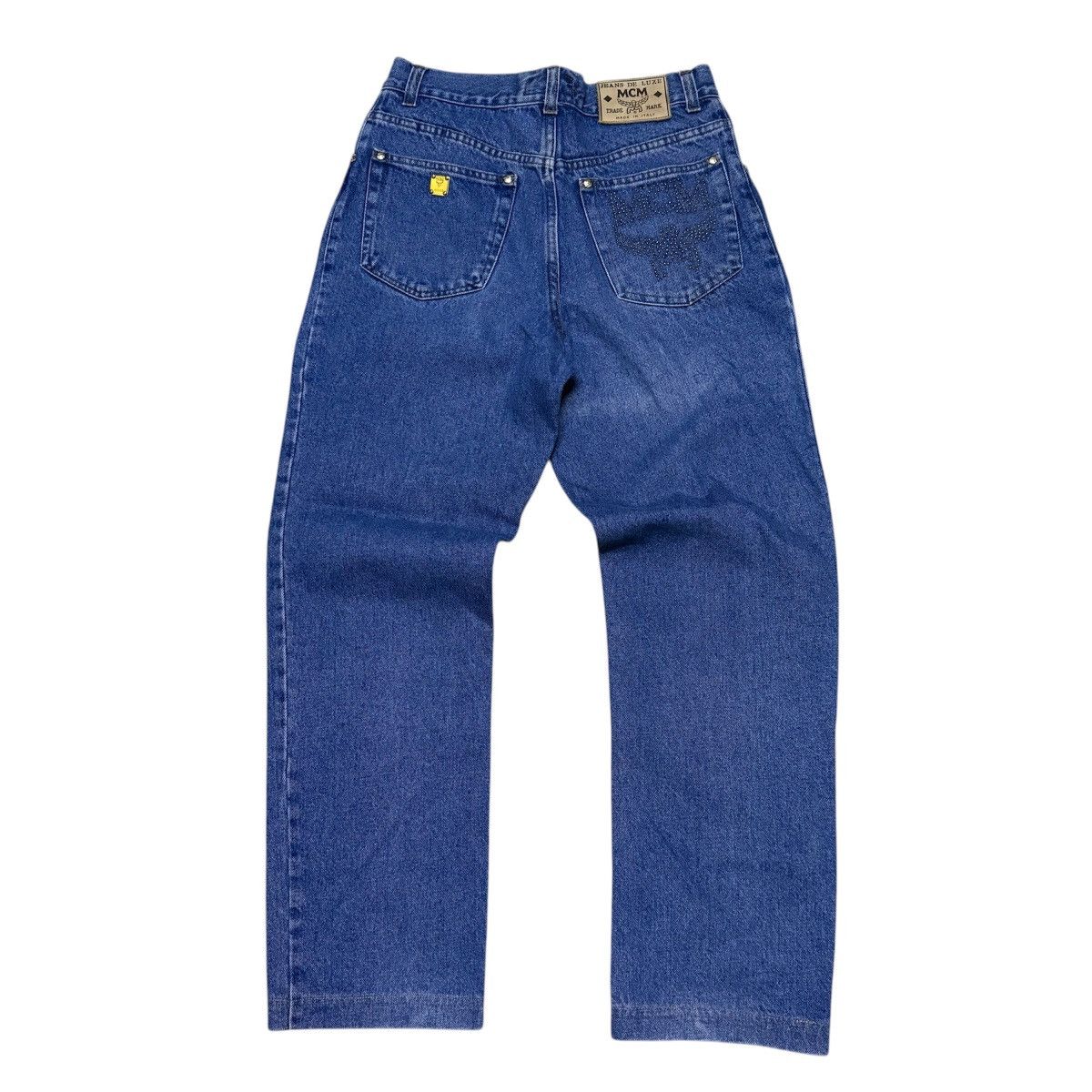 MCM MCM Big Logo Denim Jeans Size US 29 - 2 Thumbnail