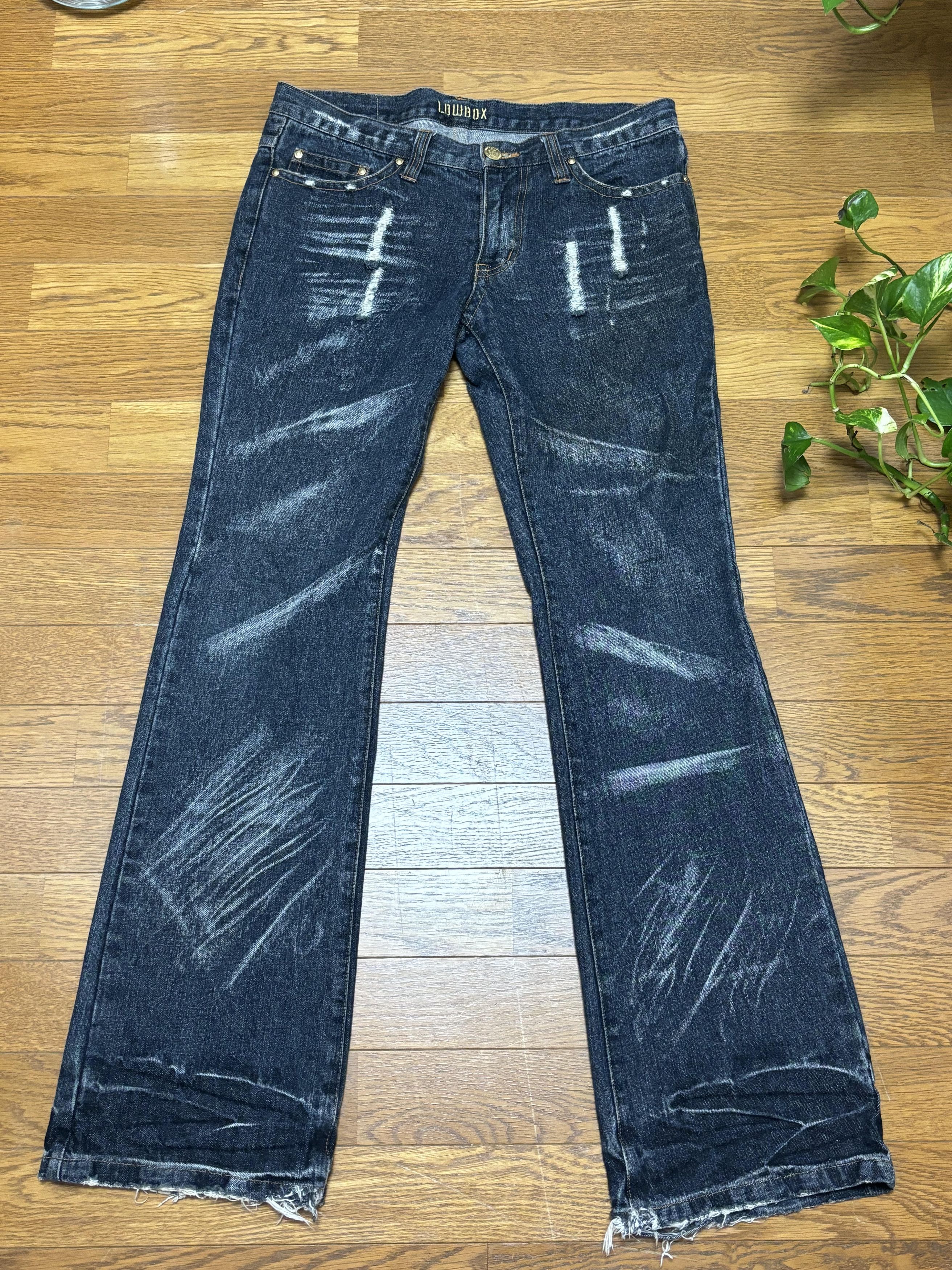 LOWBOX Lowbox Flared Denim Size US 30 / EU 46 - 1 Thumbnail