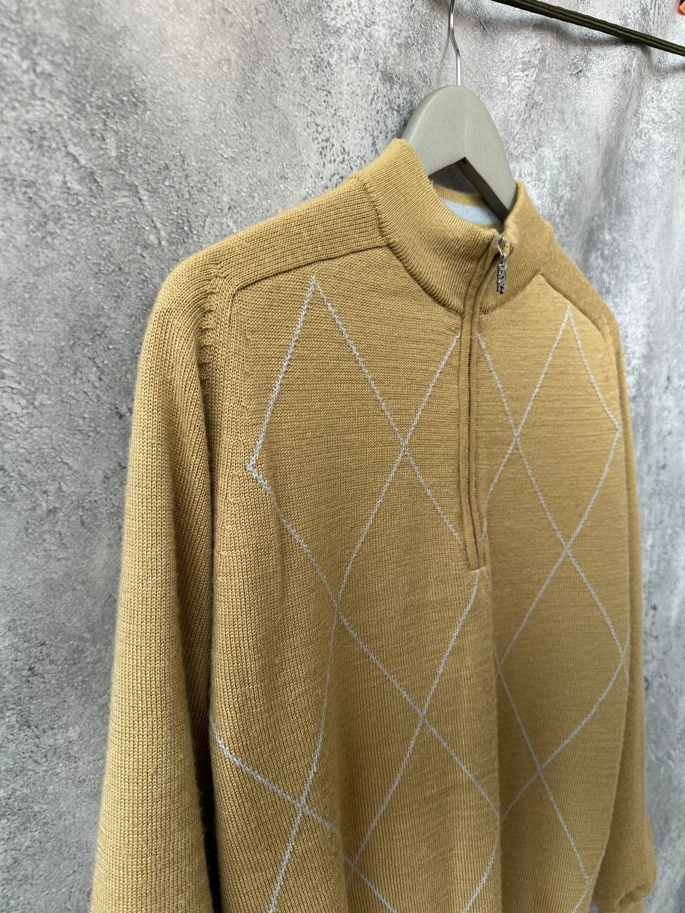 Pringle Of Scotland × Vintage Pringle of Scotland Golf Bartley Wool Windbreaker Sweater Size US M / EU 48-50 / 2 - 4 Thumbnail