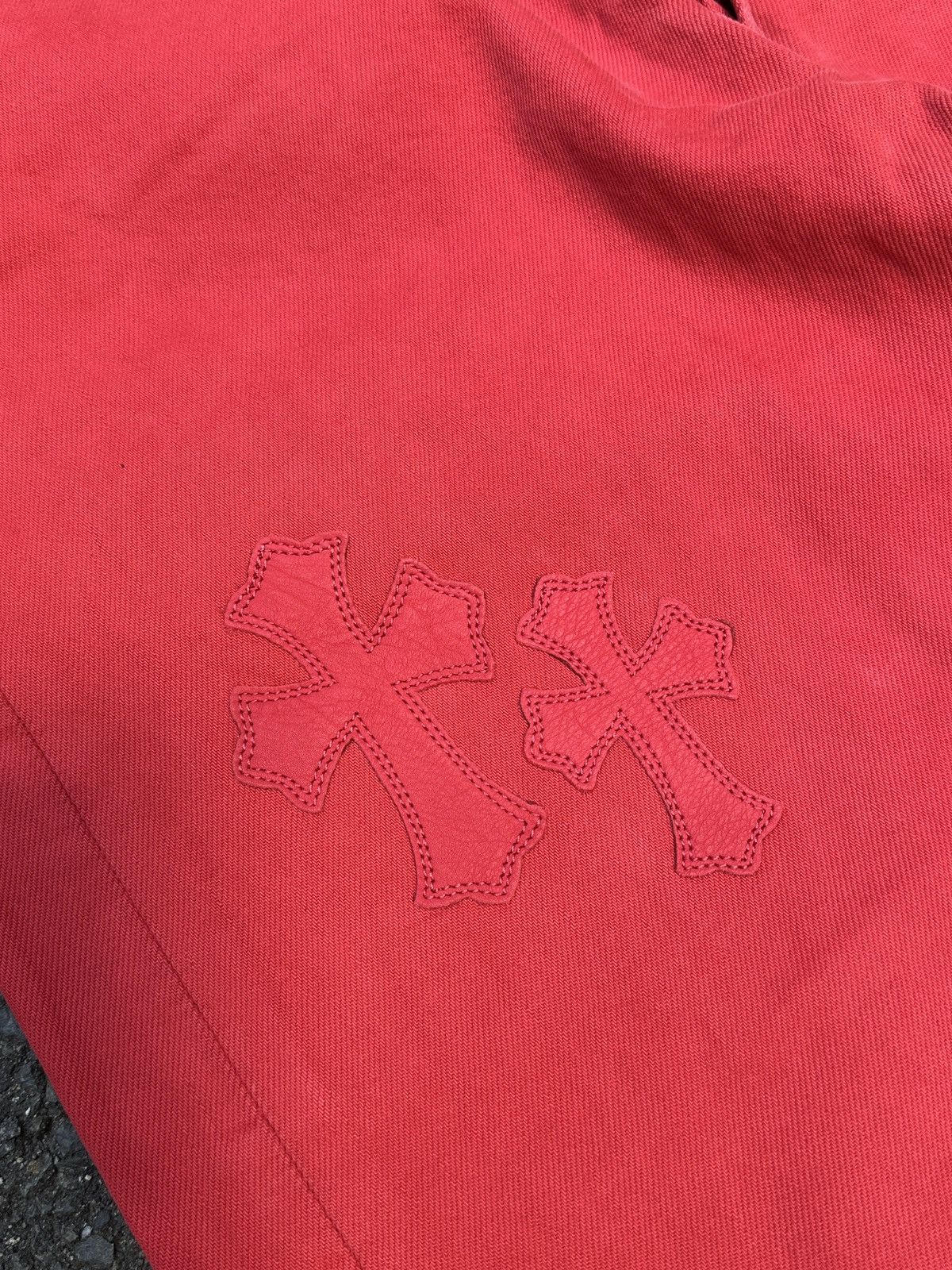 Chrome Hearts Paris Exclusive Red Patches LEVIS 501 Jeans Size US 34 / EU 50 - 6 Thumbnail