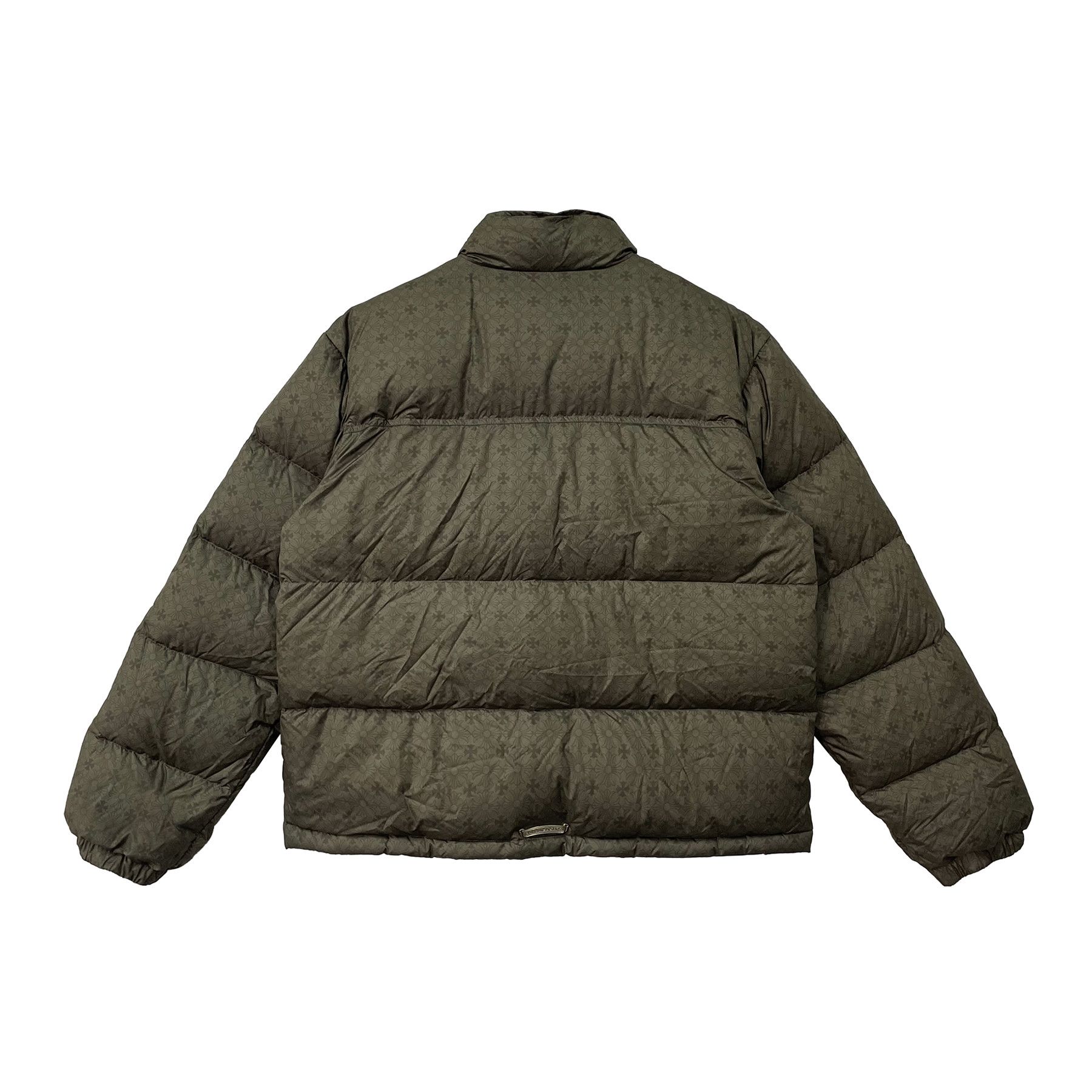 Chrome Hearts Chrome Hearts Tonal Monogram Cross Pattern Puffer Jacket Size US XXL / EU 58 / 5 - 2 Thumbnail