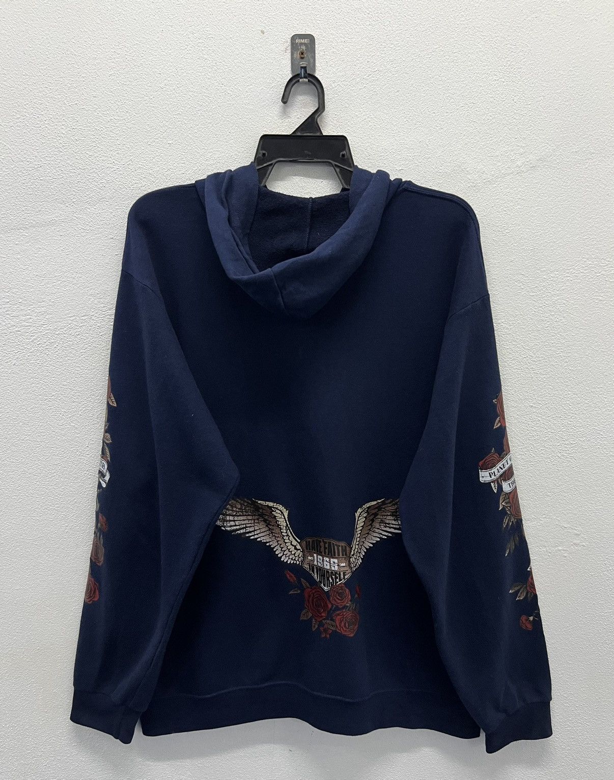 Fruit Of The Loom × Vintage VINTAGE FRUIT OF THE LOOM PLANET OF THE EARTH JACKET HOODIE Size US L / EU 52-54 / 3 - 1 Thumbnail