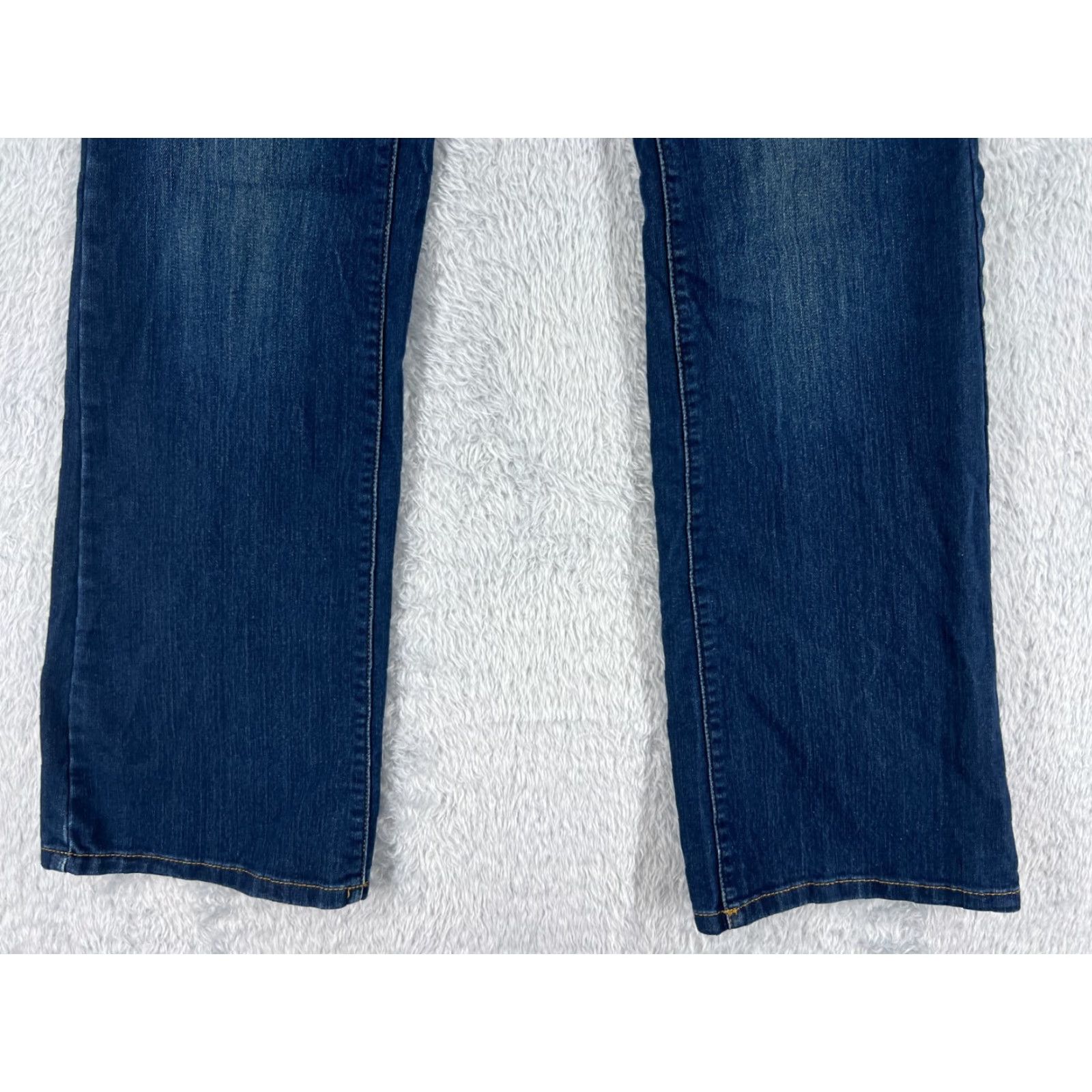 Vintage Sonoma Jeans Womens 4 Blue Denim Bootcut Low Rise Cotton Blend 28x32 Size 27" / US 4 / IT 40 - 2 Thumbnail