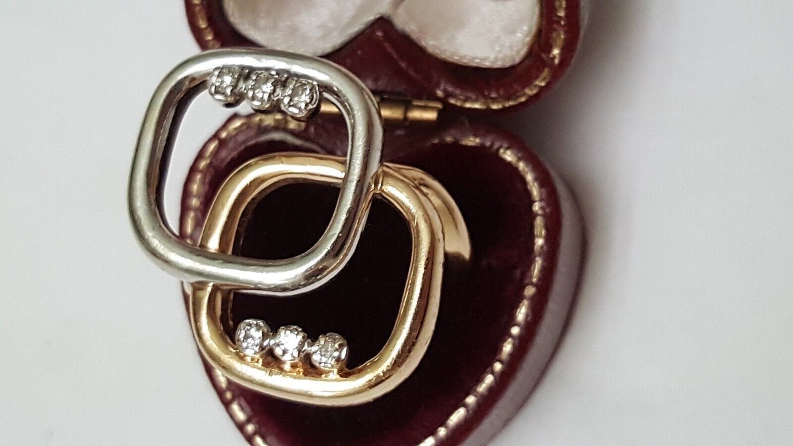 Other Amazing Art Deco 14k Yellow & White Gold .50ct Diamonds Ring Size ONE SIZE - 6 Thumbnail