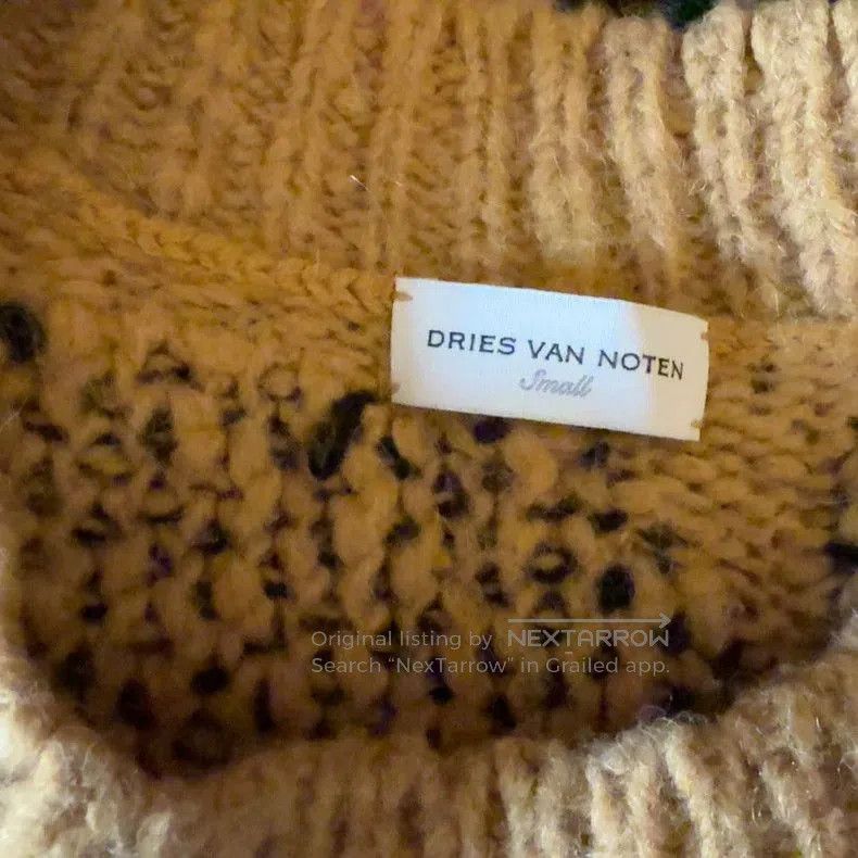 Dries Van Noten Dries Van Noten Leopard Sweater S. Size US S / EU 44-46 / 1 - 3 Thumbnail
