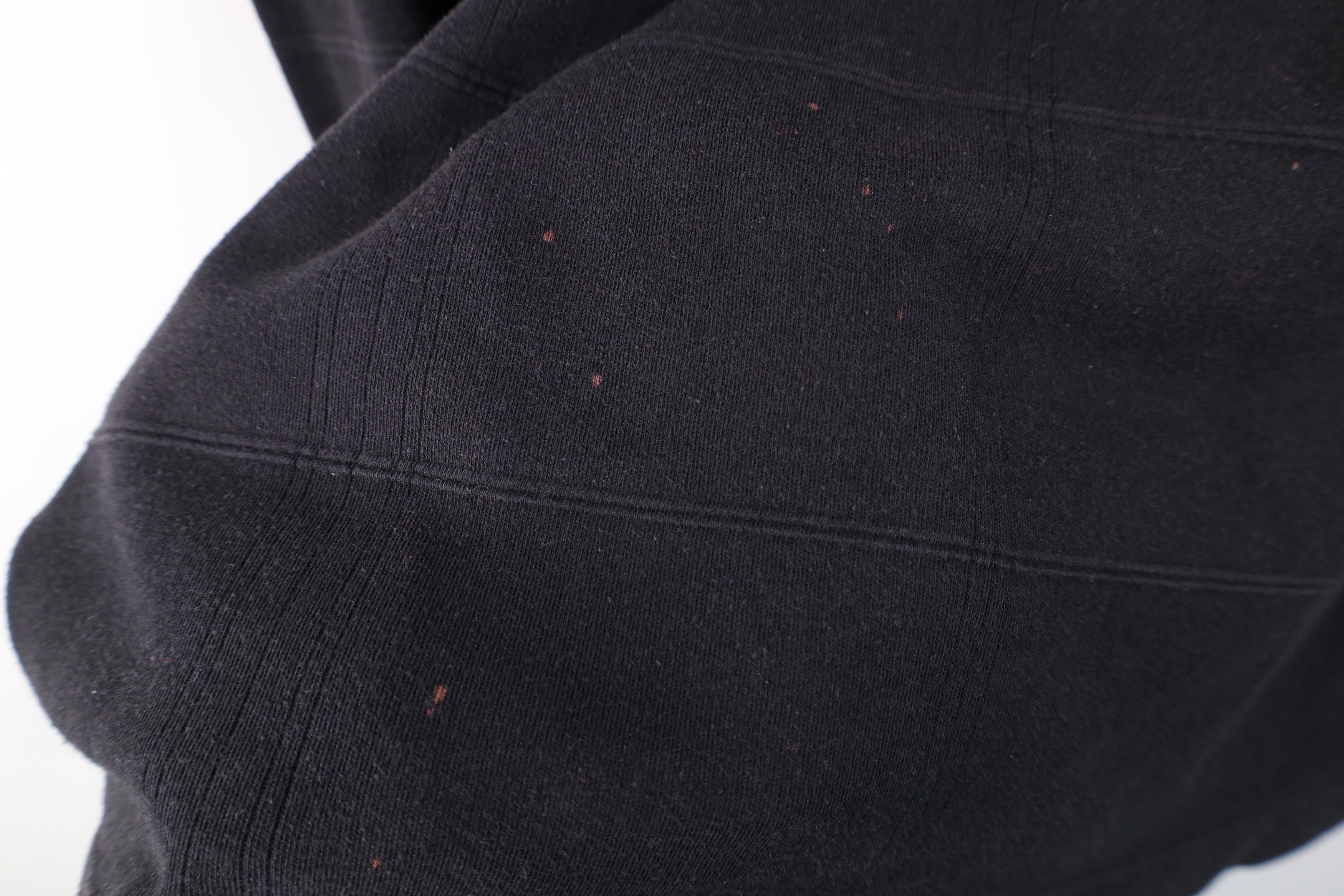 Vintage Vintage 90s Streetwear Boxy Fit Long Sleeve Rugby Polo Black Size US XL / EU 56 / 4 - 8 Thumbnail