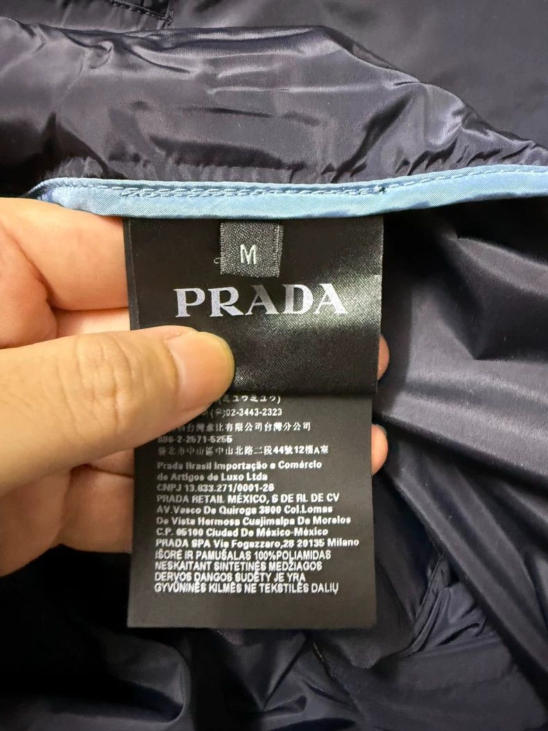 Prada Prada Classic triangle badge webbing decorative hooded casu Size US M / EU 48-50 / 2 - 6 Thumbnail