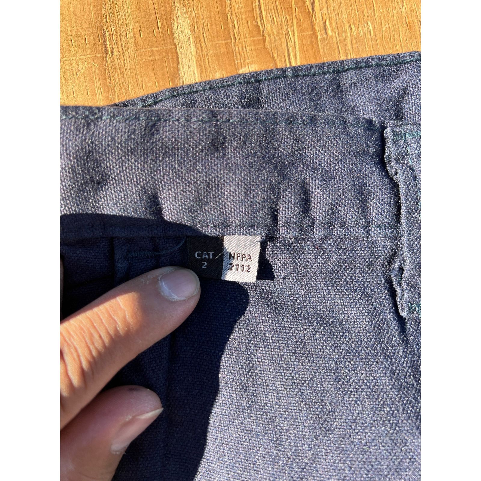 Carhartt Carhartt Flame Resistant FR Navy Blue Cargo Men's Size 36x34 Size US 36 / EU 52 - 10 Thumbnail