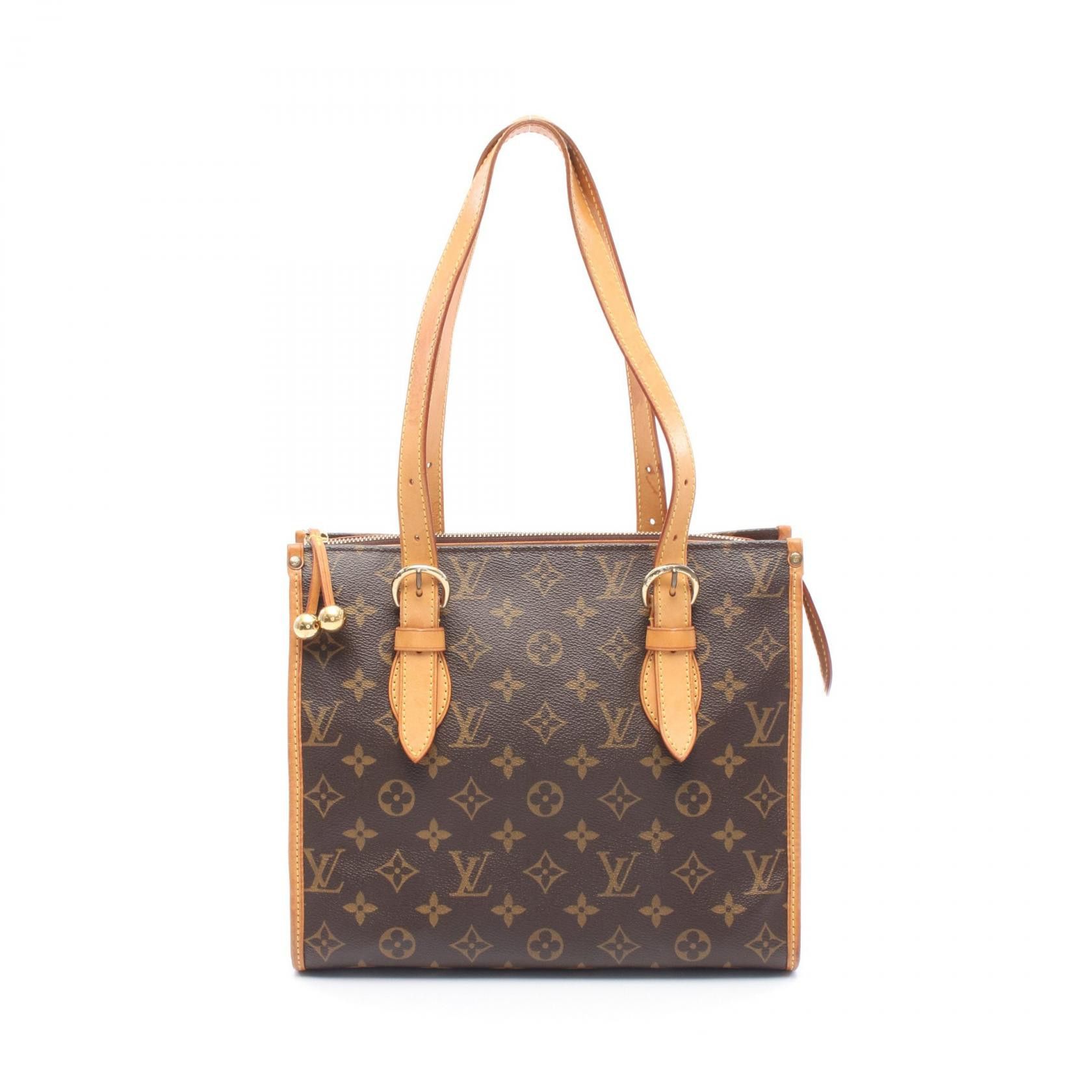 Louis Vuitton Louis Vuitton Popincourt Monogram Shoulder Bag Canvas Tote Bag M40007 in Brown, Women's