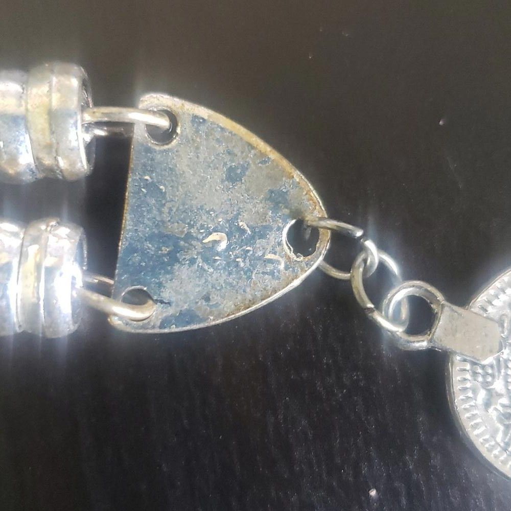 Designer Bohemian Vintage Silver Plated Bracelet Size ONE SIZE - 9 Thumbnail