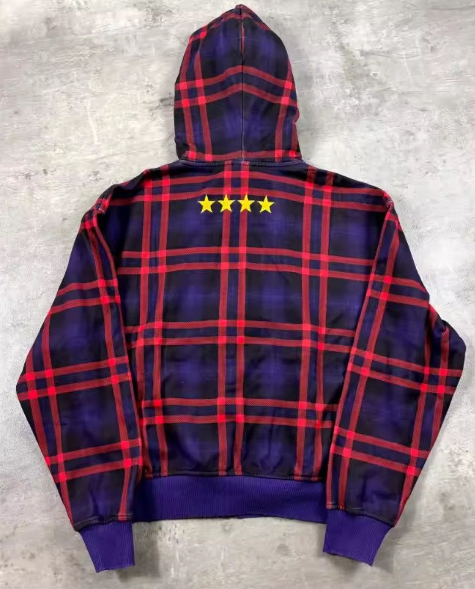 Other Korean Dragon Star Deep Red Plaid Swag Hoodies Jackets Size US L / EU 52-54 / 3 - 2 Thumbnail