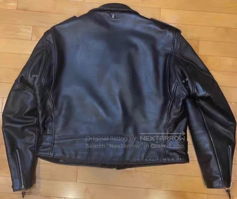 Other 618 cable-stayed leather jacket, heavy cowhide Size US M / EU 48-50 / 2 - 2 Thumbnail