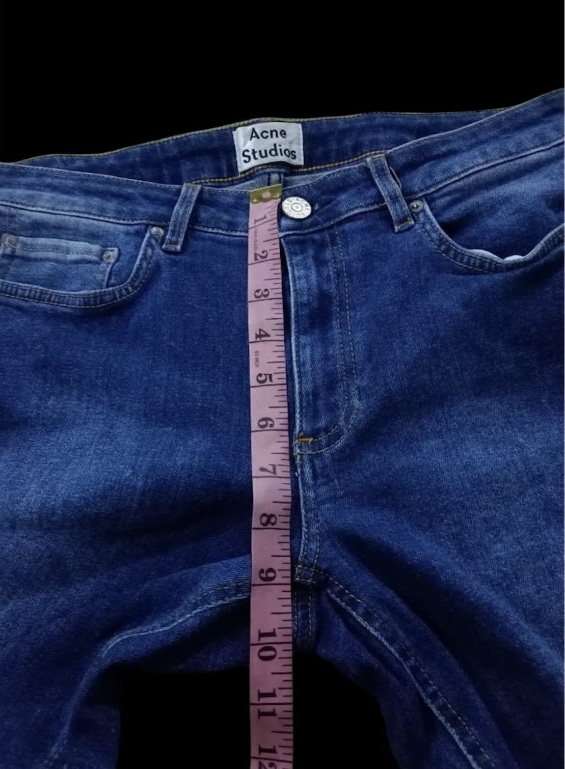 Acne Studios ACNE STUDIO SLIM FIT DENIM x STYLE SKIN 5 USED BLUE Size 30" / US 8 / IT 44 - 5 Thumbnail