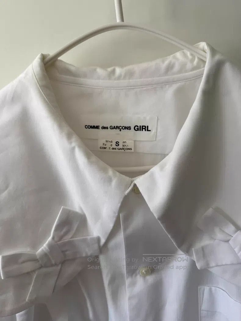 Comme des Garcons Comme des Garcons Round collar with bow shirt Size S / US 4 / IT 40 - 2 Thumbnail