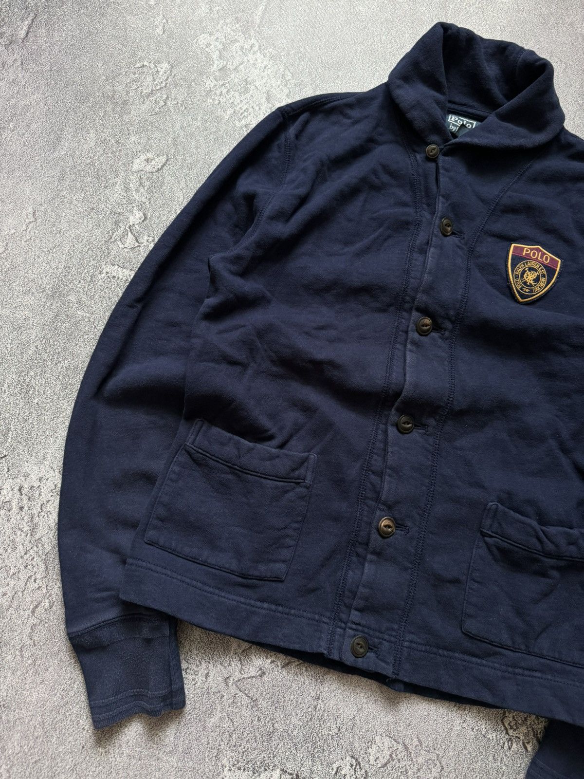 Polo Ralph Lauren × Vintage Polo Ralph Lauren S button up cardigan sweatshirt knitwear Size US S / EU 44-46 / 1 - 6 Thumbnail