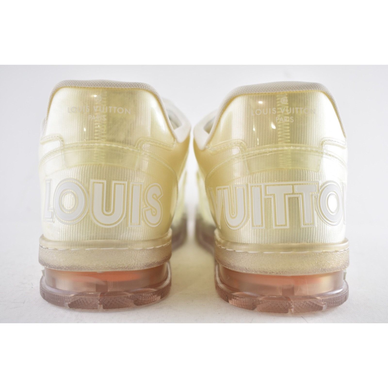 Louis Vuitton Louis Vuitton Transparent Clear PVC Strap Low Top Trainer Size US 9 / EU 42 - 18 Thumbnail