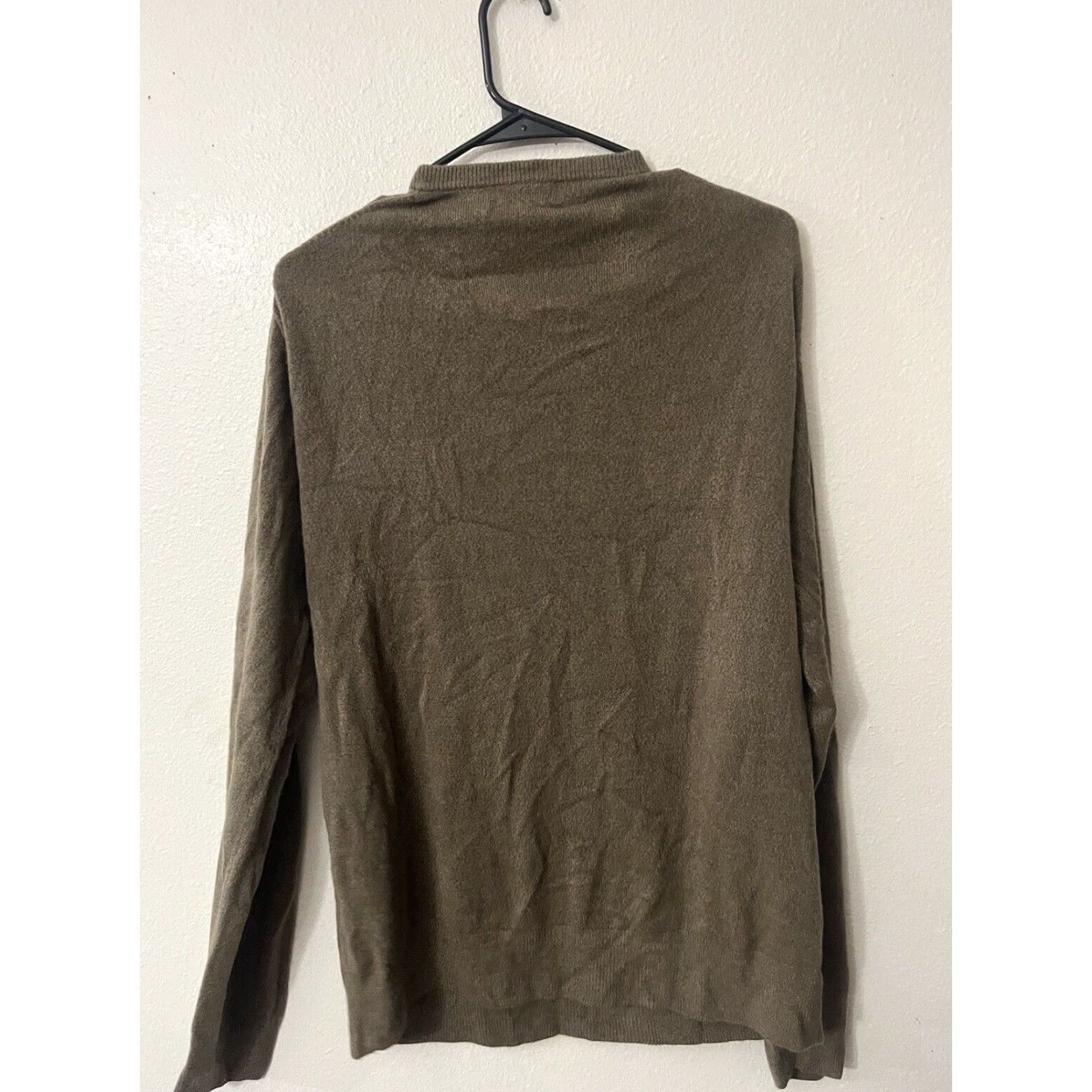 Dockers DOCKERS Mens Sweater V Neck Brown Solid 2XL Acrylic Blend Geometric Knit Pullover Long Sleeve Classic Mens Size US XXL / EU 58 / 5 - 2 Thumbnail