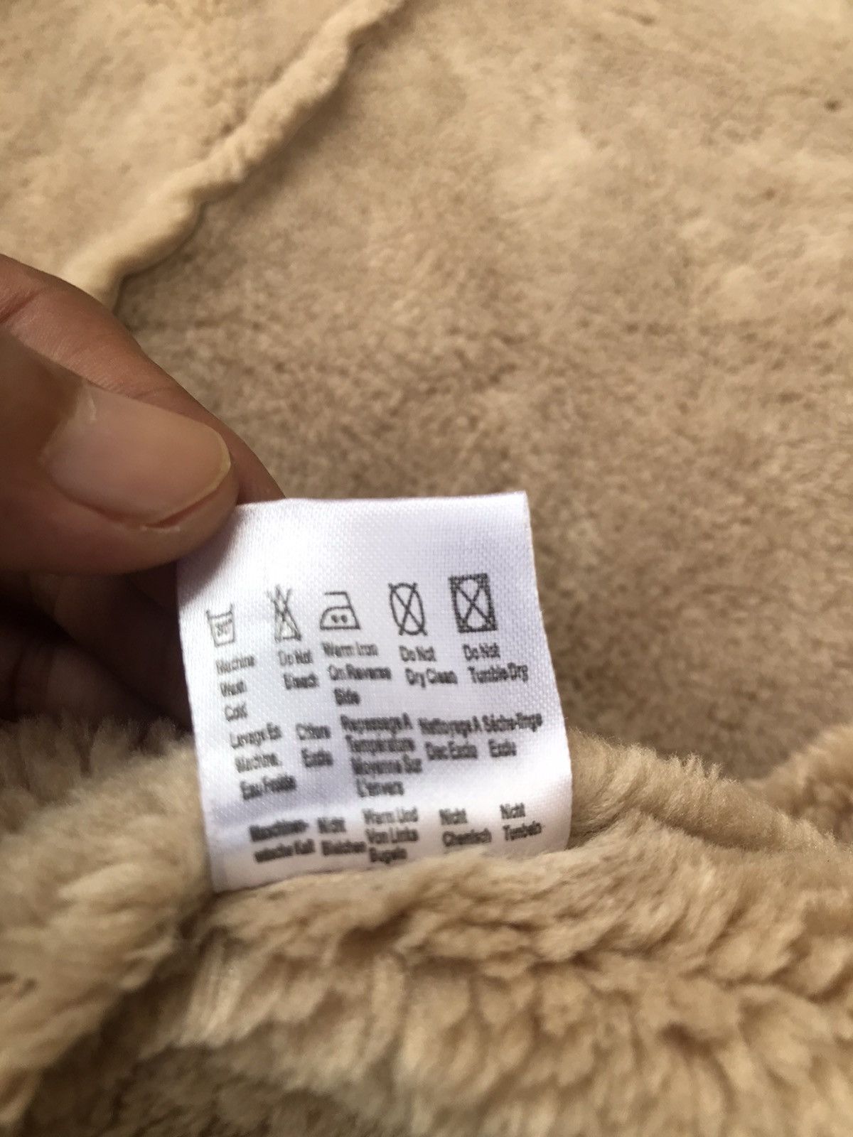 If Six Was Nine Japanese Shearling Fur Heavy Jacket lgb ifsix kmrii style Size US M / EU 48-50 / 2 - 9 Thumbnail