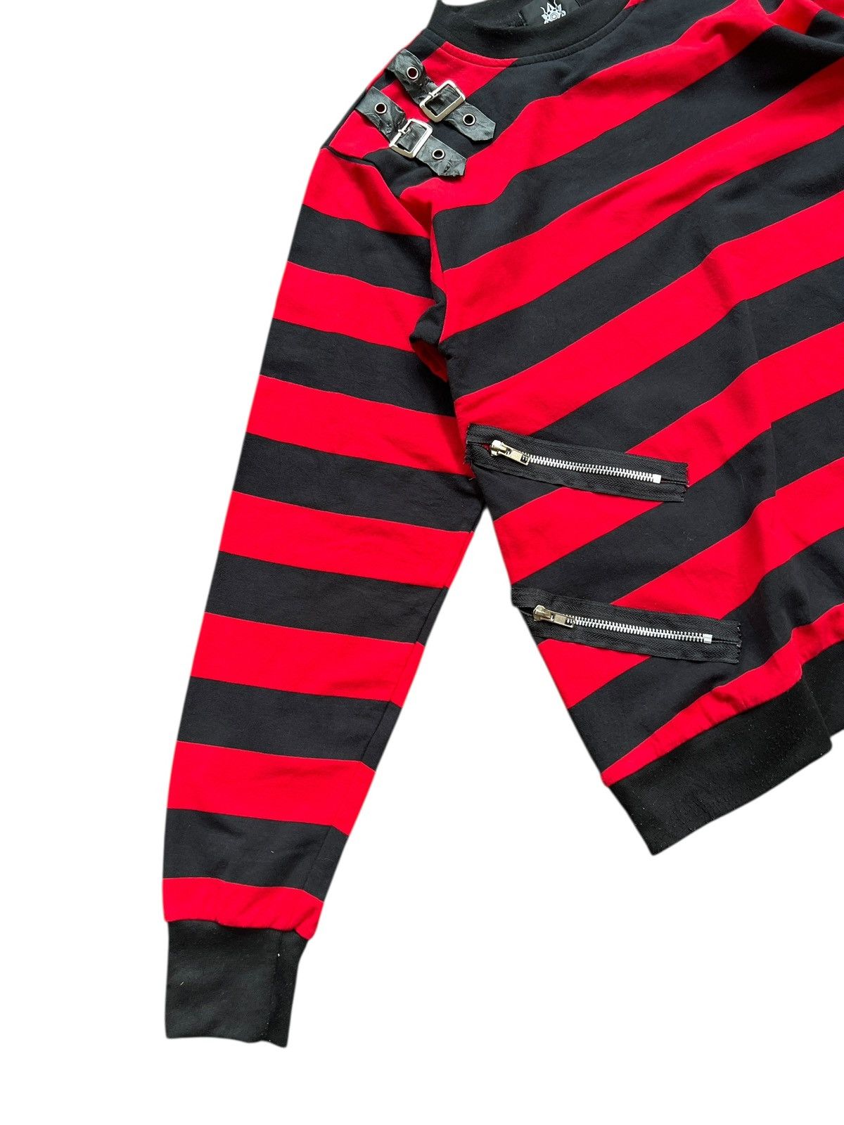 Seditionaries Drug Honey 🇯🇵 Stripes Bondage Longsleeve Shirt Size US S / EU 44-46 / 1 - 5 Thumbnail