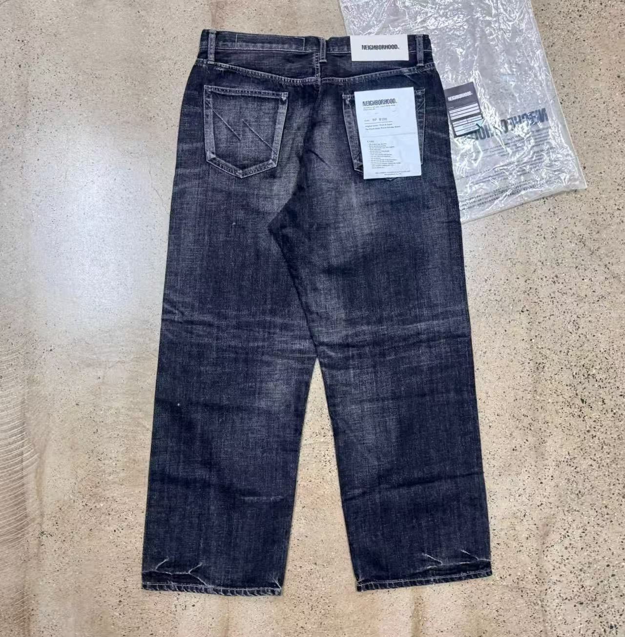 Neighborhood NBHD 24ss Dp-Wide Washed Denim