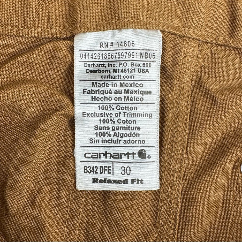 Carhartt Carhartt Rework Double Knee Tan Shorts Men's Size 30 W REFE Size US 30 / EU 46 - 3 Thumbnail