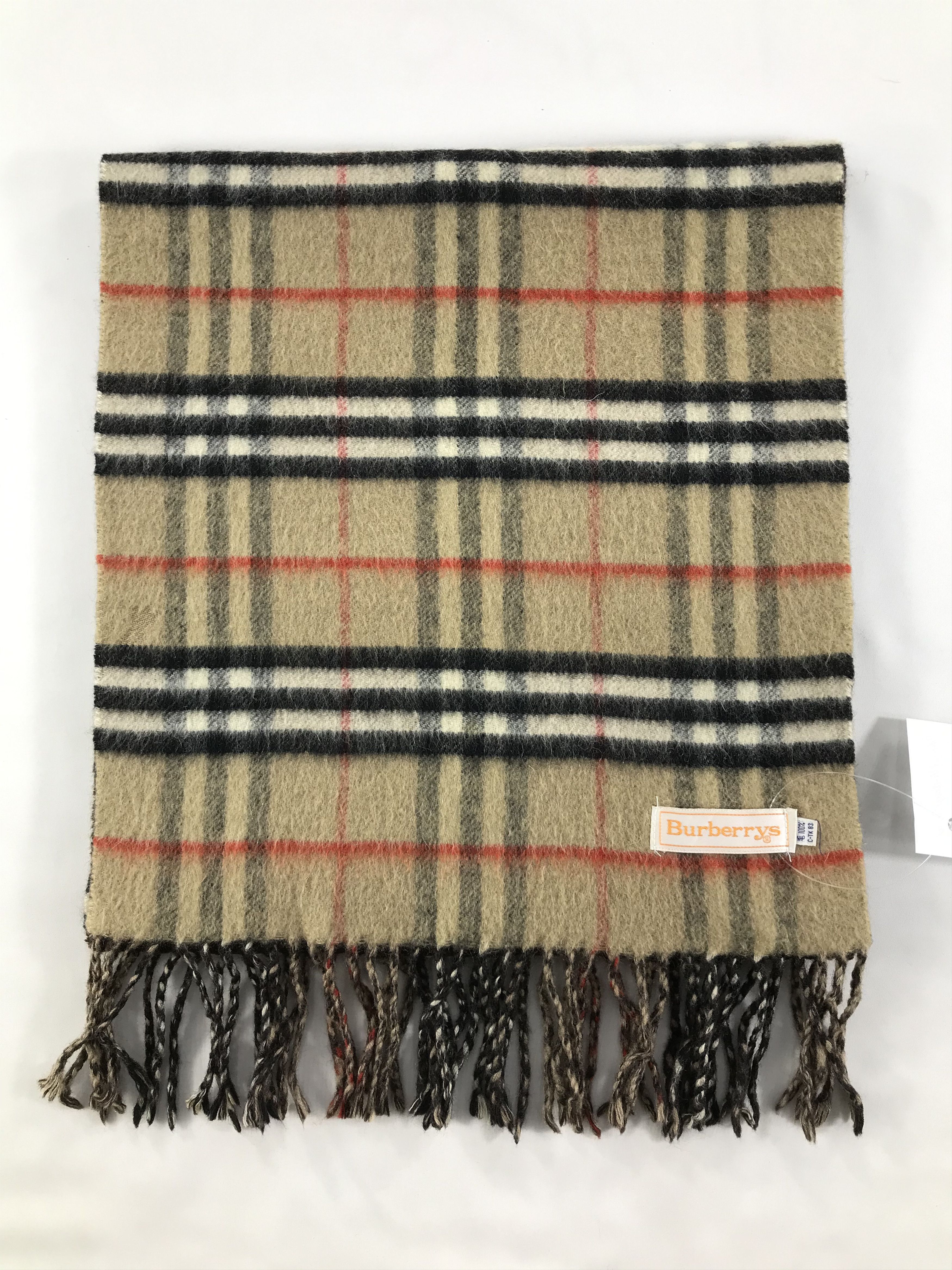 Burberry Vintage Burberry Scarf/Muffler/Neckwear MF1372 Size ONE SIZE - 2 Thumbnail