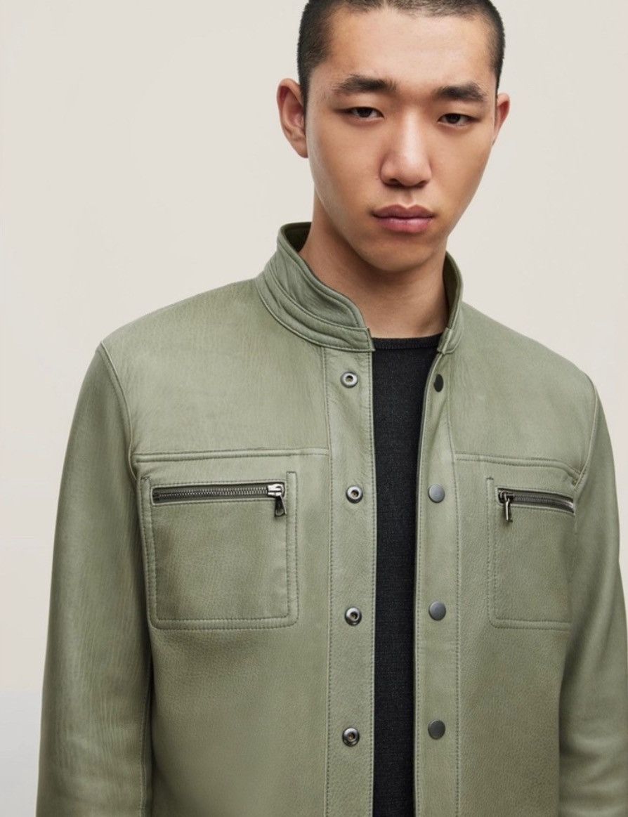 John Varvatos Blair reversible leather jacket Size EU 48 USA 38 Size US M / EU 48-50 / 2 - 3 Thumbnail