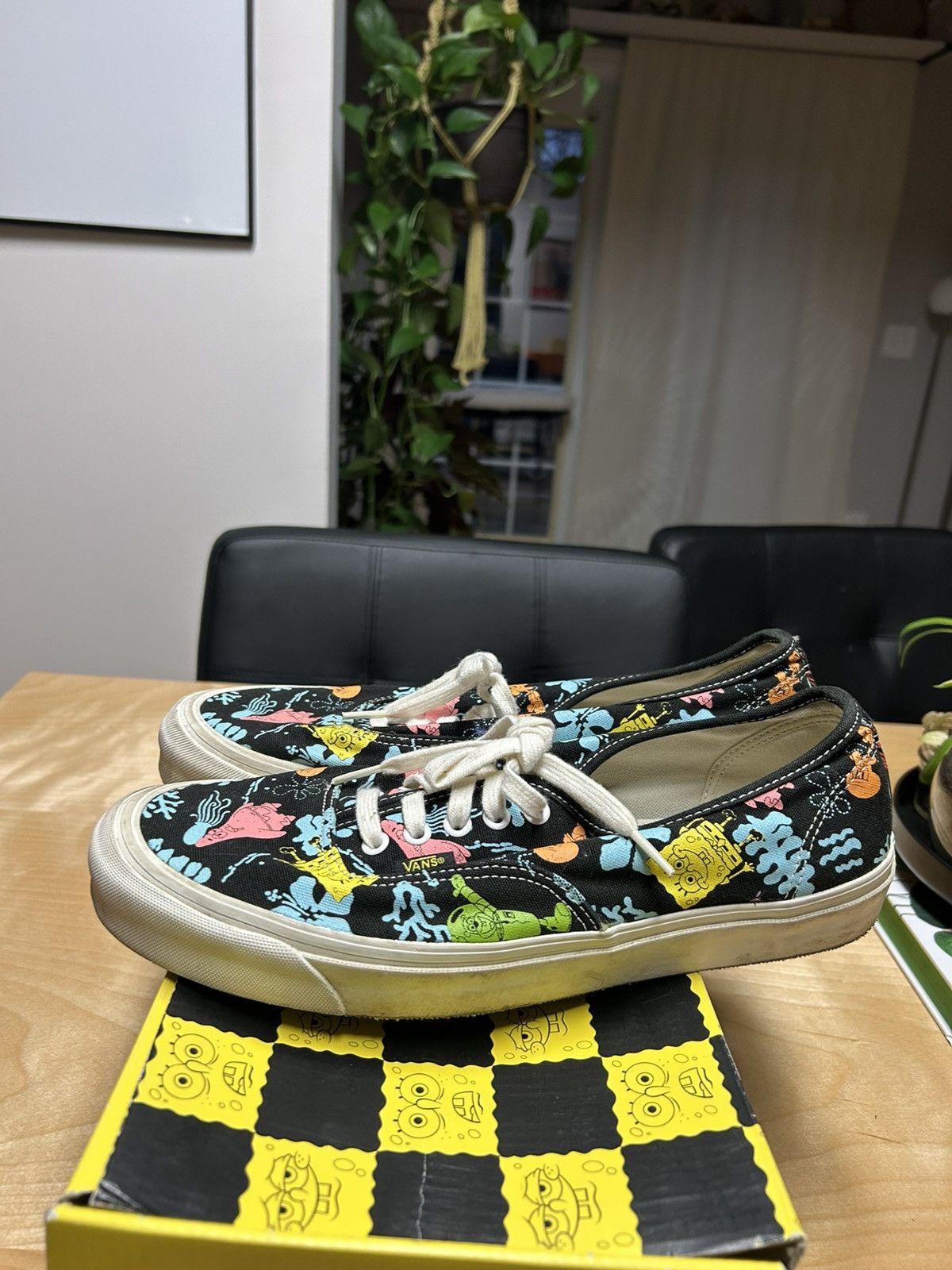 Vans Spongebob Vans Era Size US 12 / EU 45 - 3 Thumbnail