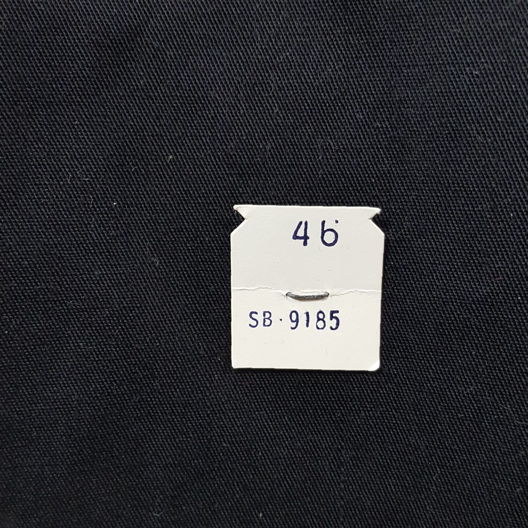 Vintage VINTAGE 80s Men's Dress Pants Size 45x36 Black Cotton Straight Leg Retro Workwear Y2K Size US 44 / EU 60 - 3 Thumbnail