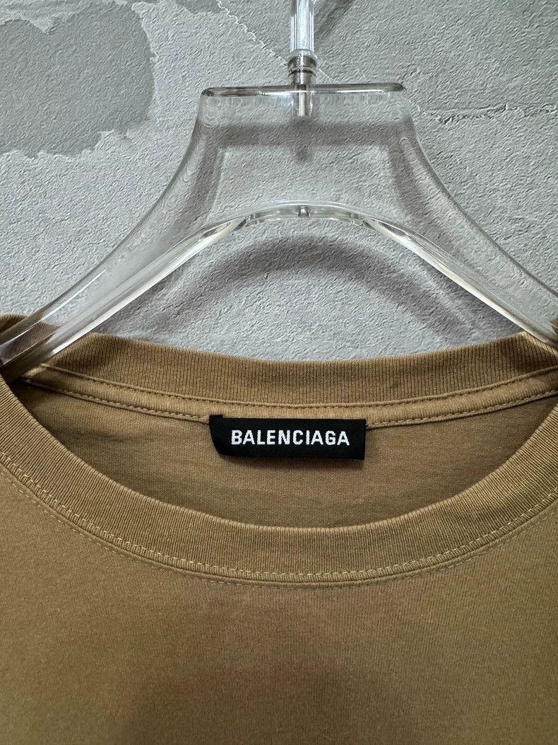 Balenciaga Balenciaga Wheat Spike Khaki Short Sleeve Size US S / EU 44-46 / 1 - 5 Thumbnail