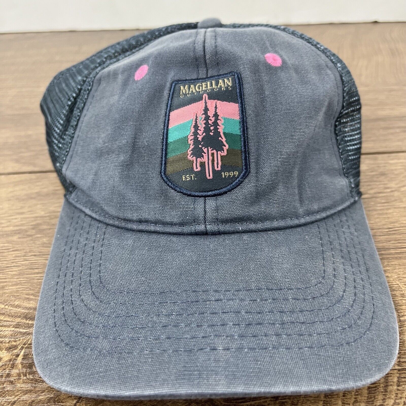 Other Megallan Outdoors Snapback Hat Magellan Blue Adjustable Hat Size ONE SIZE - 5 Thumbnail