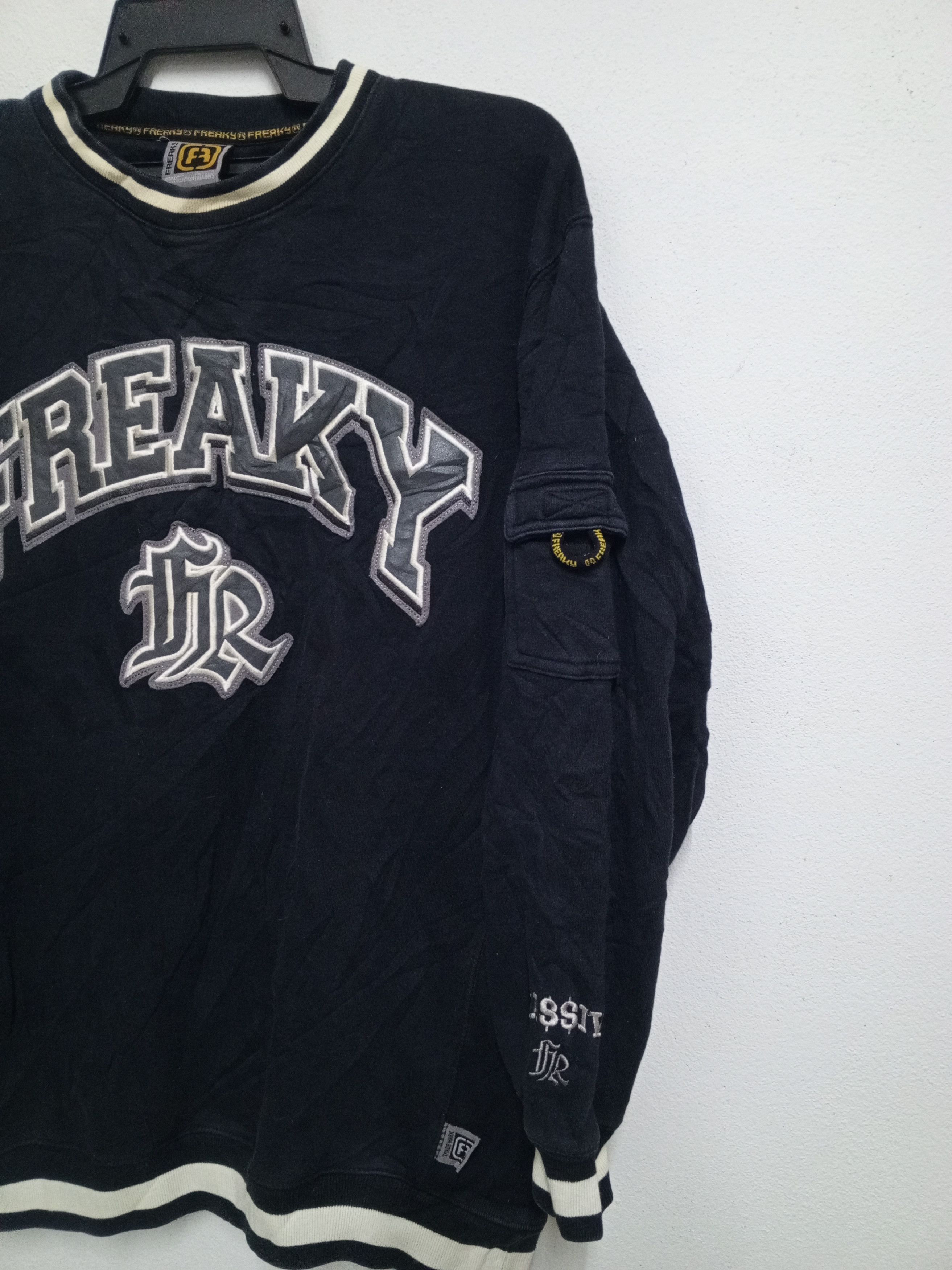 JNCO FREAKY SWEATSHIRT Y2K VINTAGE LOGO APPEARS RARE Size US XL / EU 56 / 4 - 3 Thumbnail